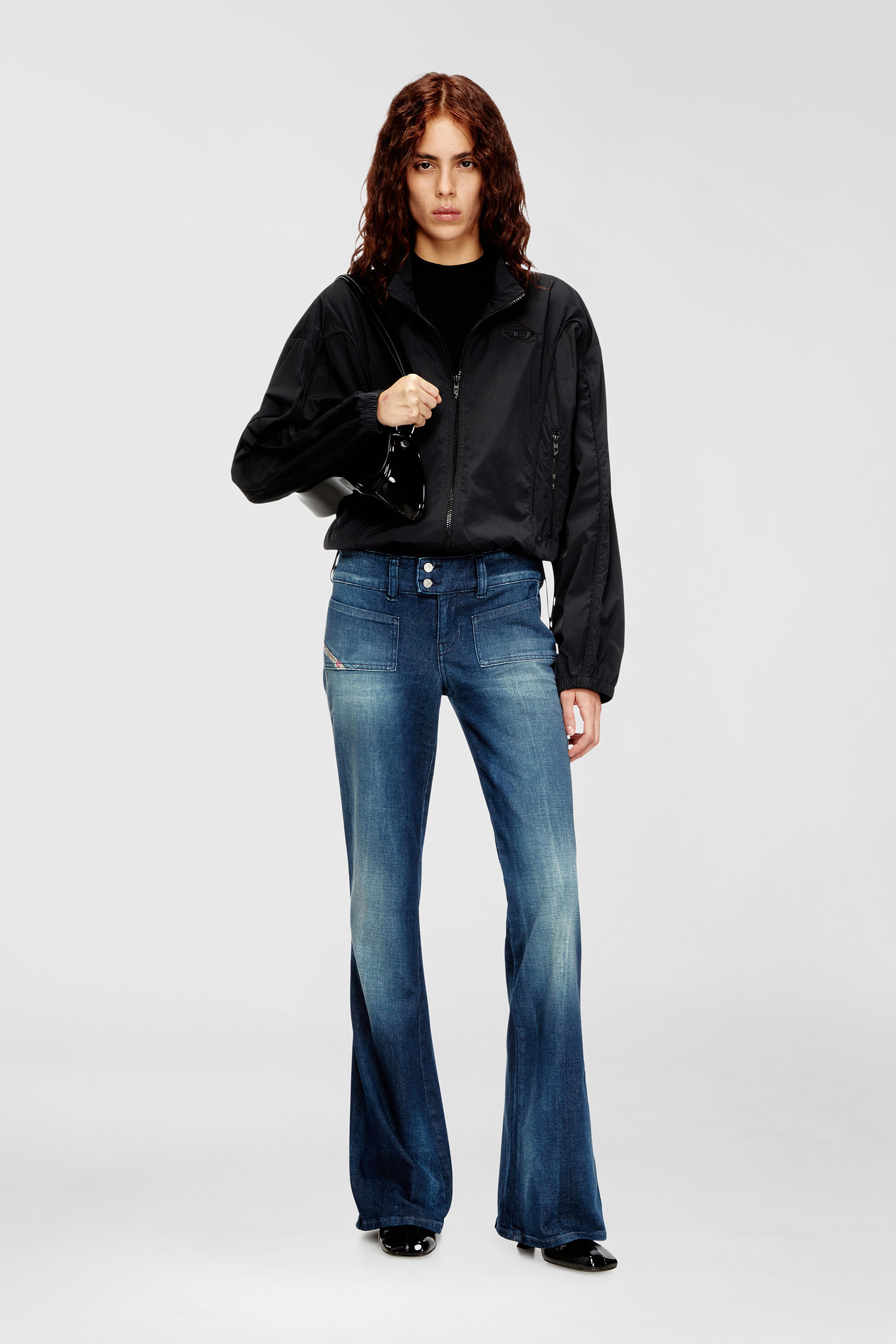 Diesel - PLAY CROSSBODY, Female's Play-Glossy crossbody bag in ブラック - 1