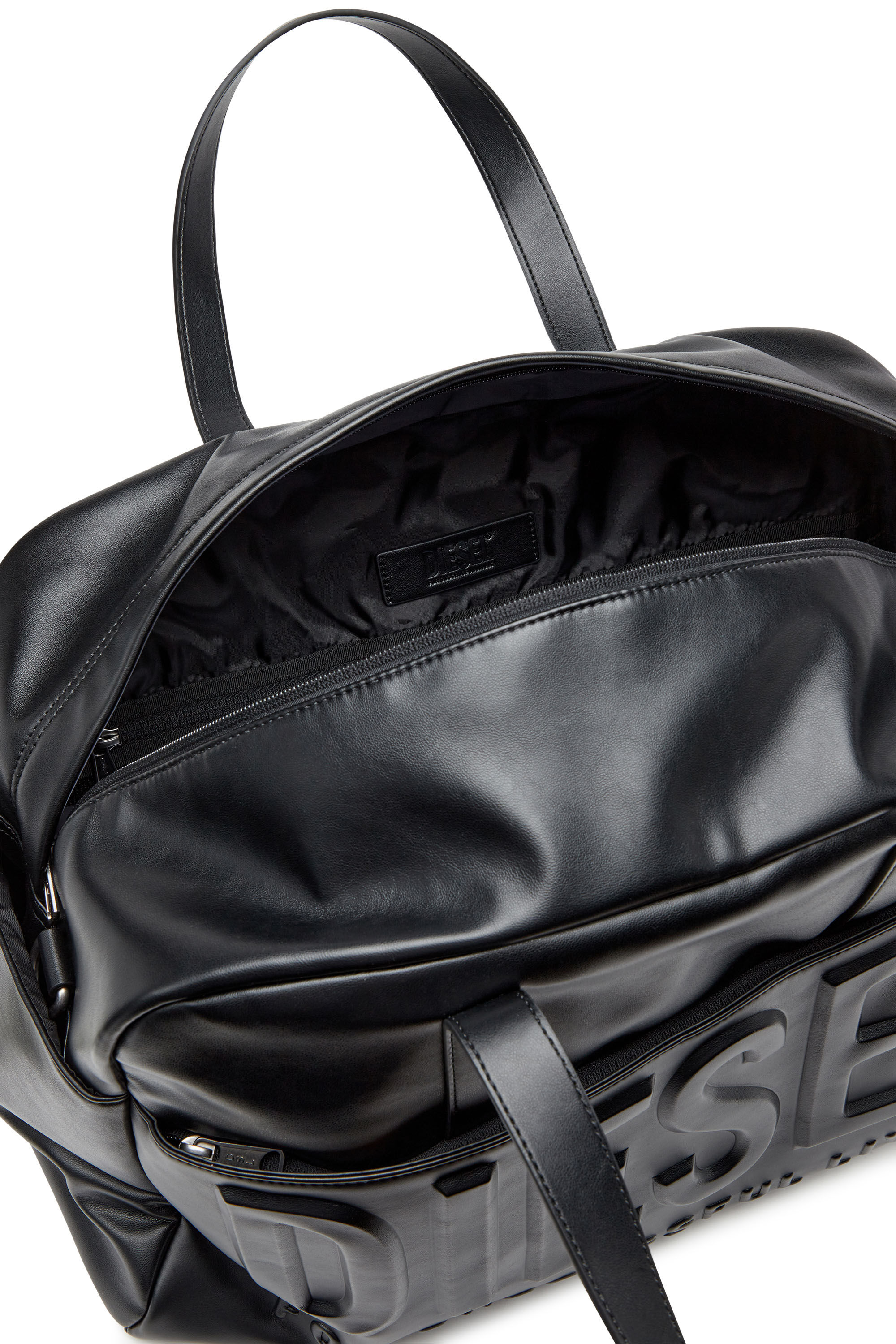 Diesel - DSL 3D DUFFLE L X, ブラック - Image 4