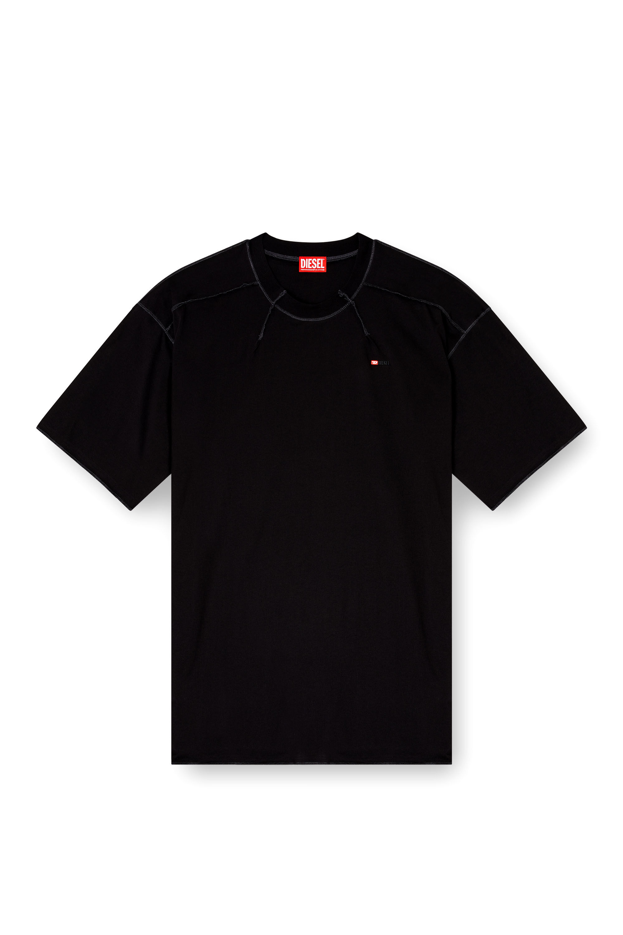 Diesel - T-CRAHOR-BOXT-T1, Male's Tシャツ in ブラック - 2