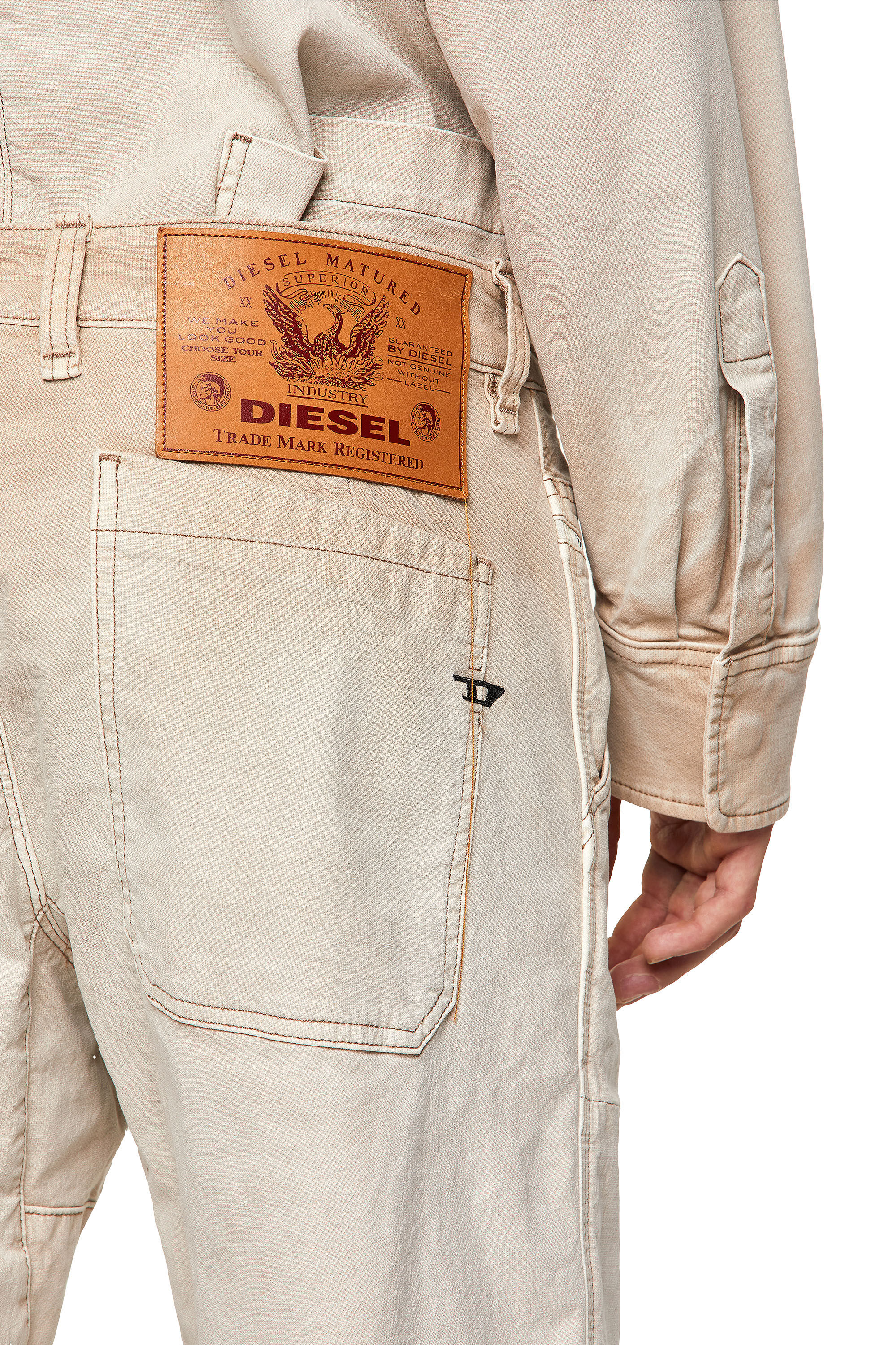 Diesel - D-Azerr JoggJeans® 069WG Straight, ホワイト - Image 4