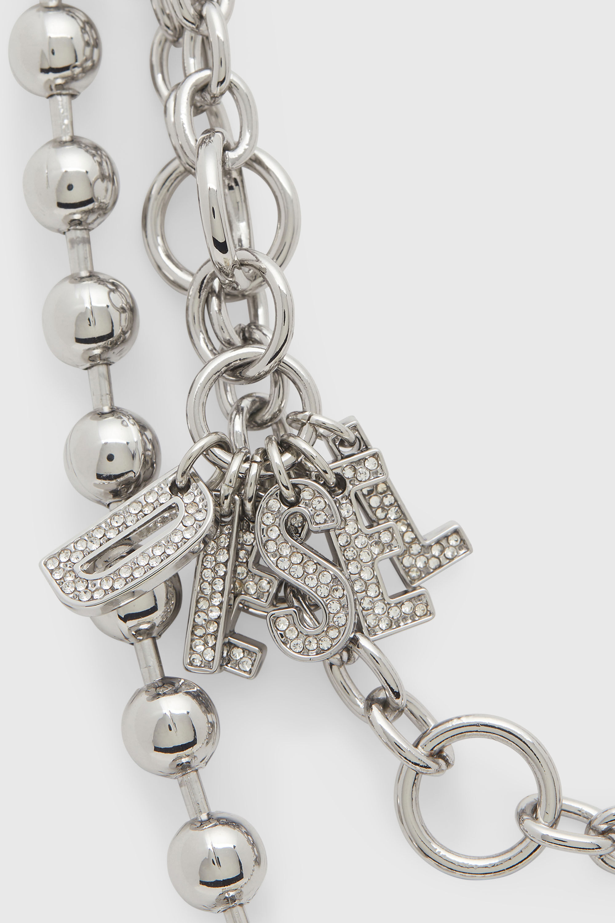 Diesel - CHAIN-D II L, Female's チェーンチャーム in シルバー - 2