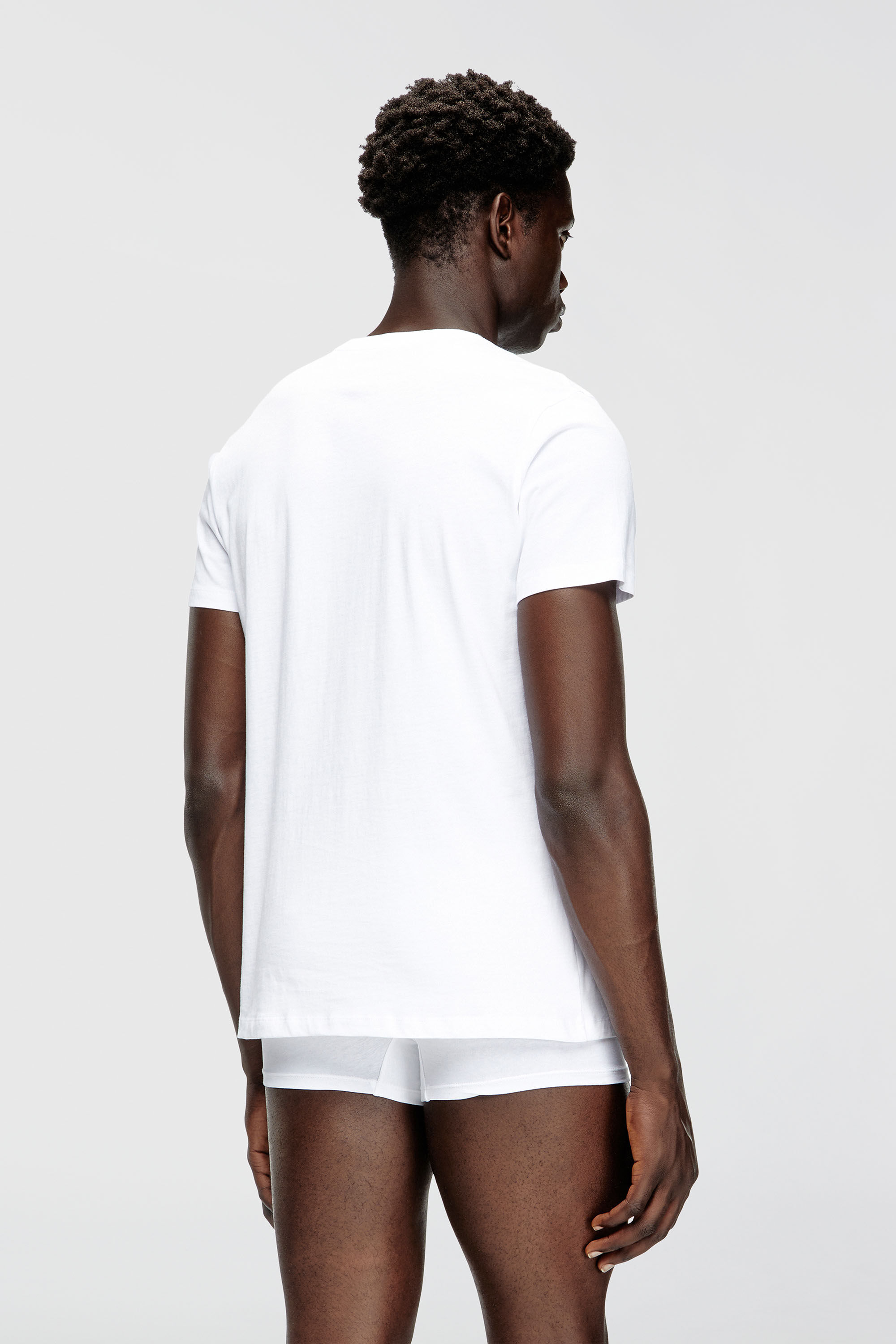 Diesel - RANDAL-D-BOX-3PACK, Male's Tシャツ3枚パック in ホワイト - 4
