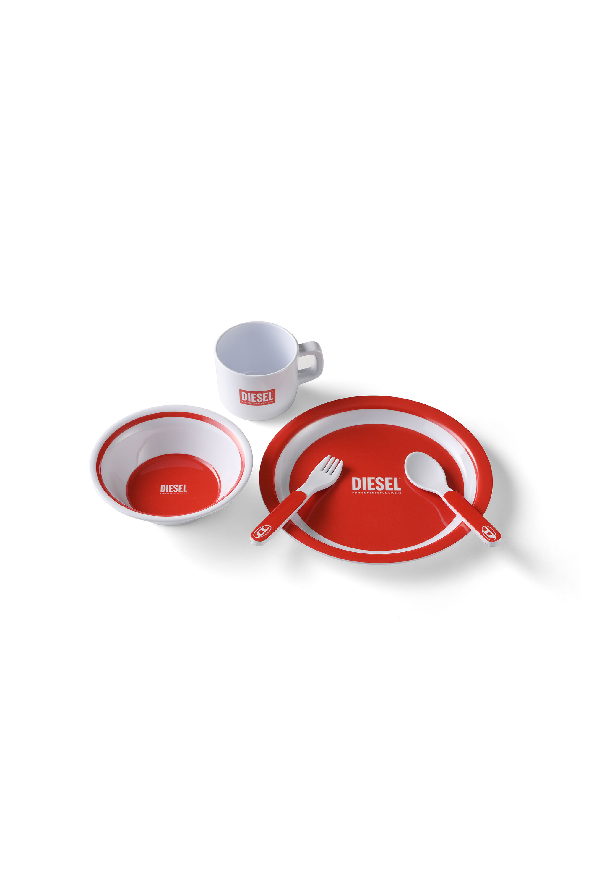 Diesel - MELAMINE MEAL KIT, Unisex's MELAMINE MEAL KIT in レッド - 1