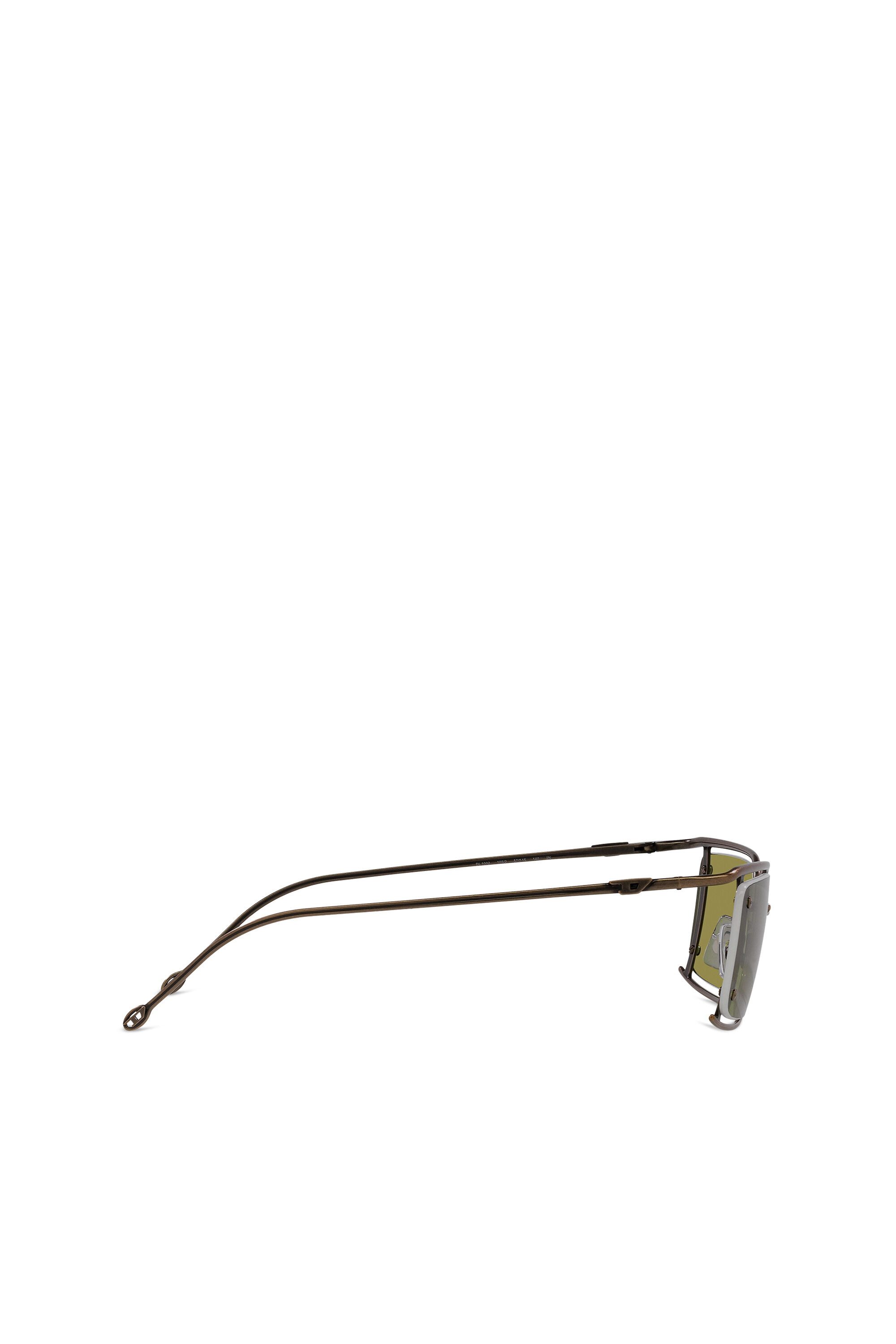 Diesel - 0DL1002, Unisex's サングラス in ミリタリーグリーン - 5