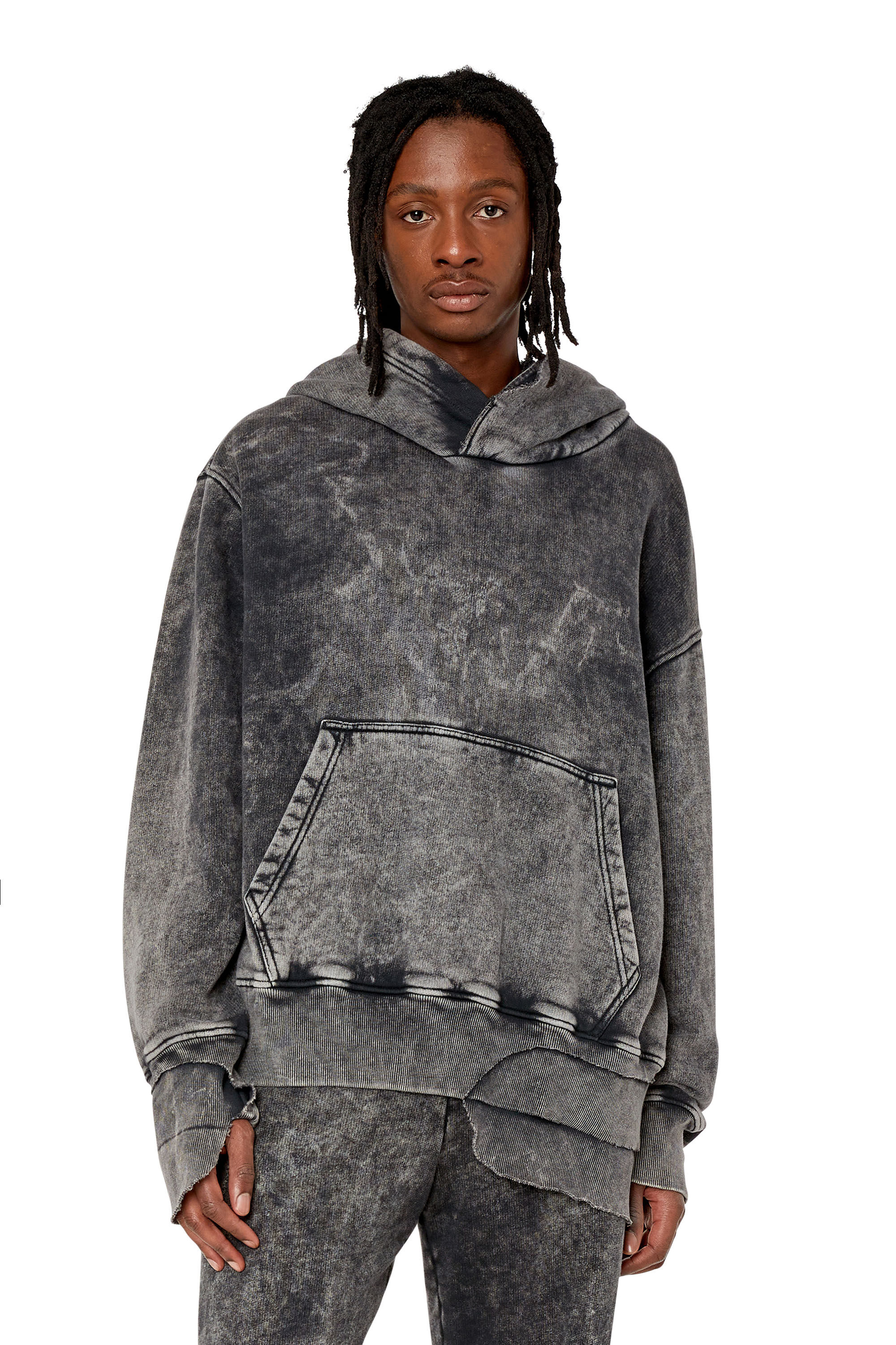 S-TOPPER（MEN）: レイヤードパーカー｜ディーゼル（DIESEL）公式 