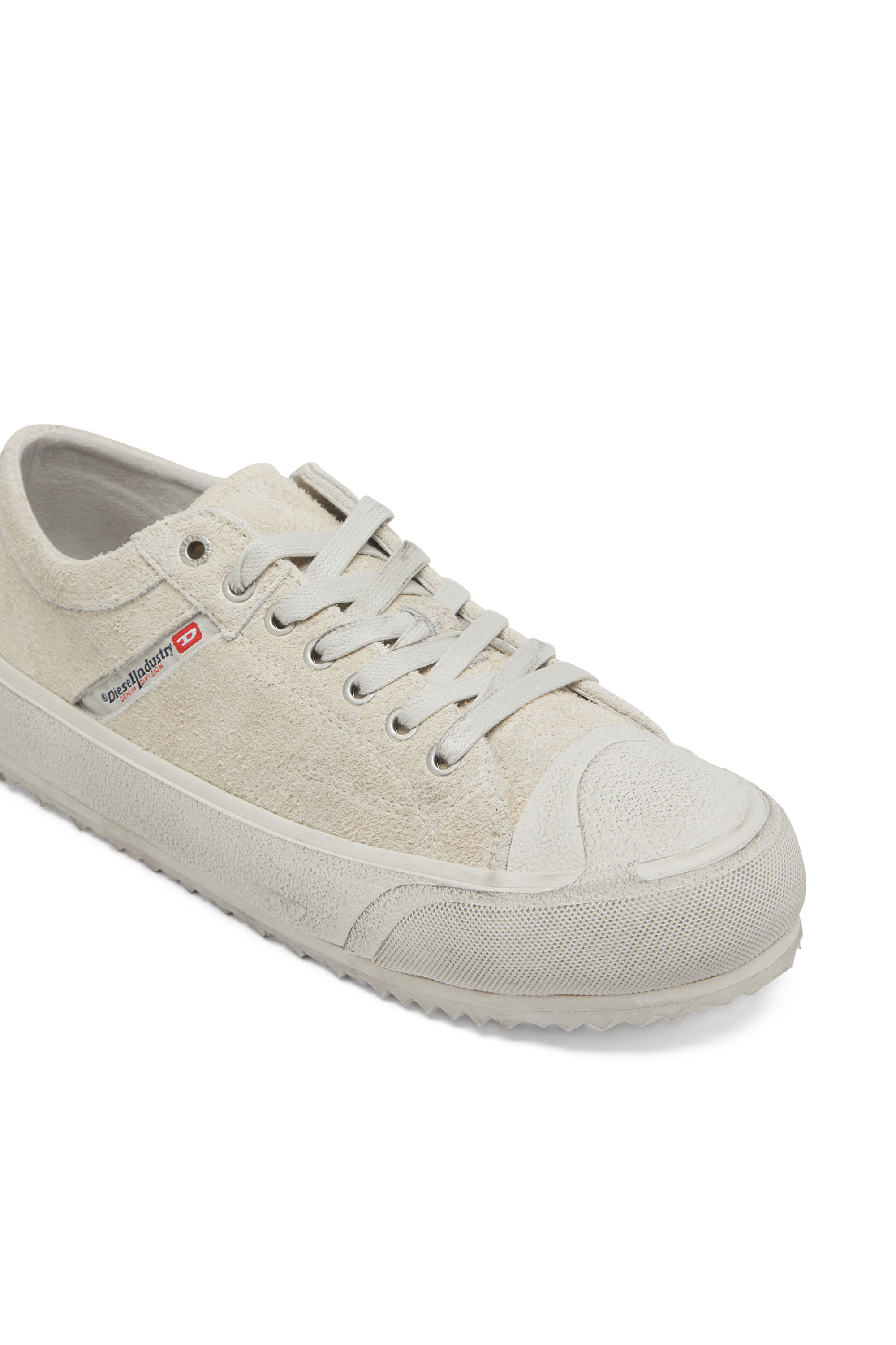 Diesel - S-PRINCIPIA LOW X, Male's カウレザー スウェード ローカット スニーカー - S-Principia Low X in ホワイト - 6