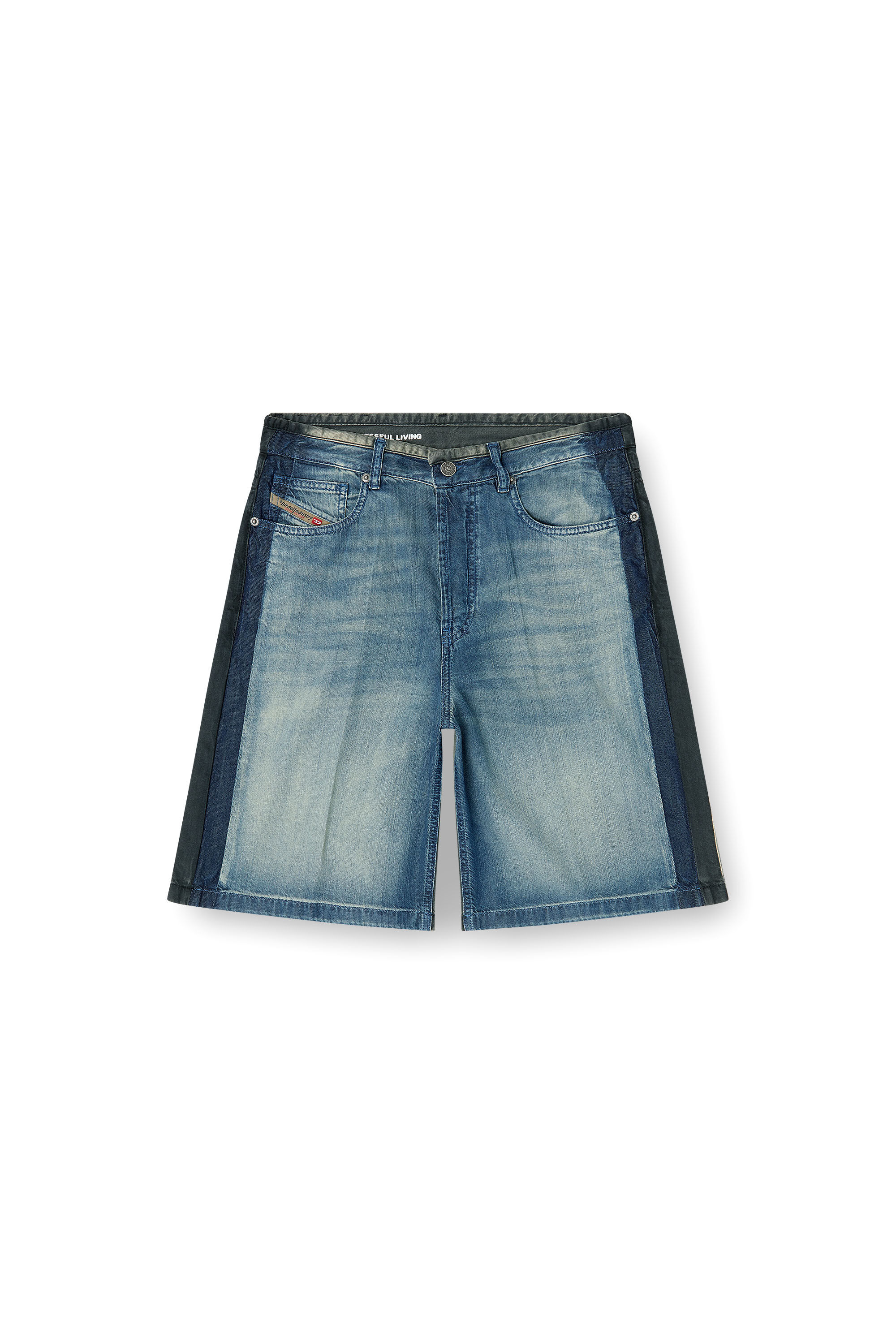 DE-SIRE-SHORT-S1 デニムショートパンツ｜ブルー｜ウィメンズ｜DIESEL
