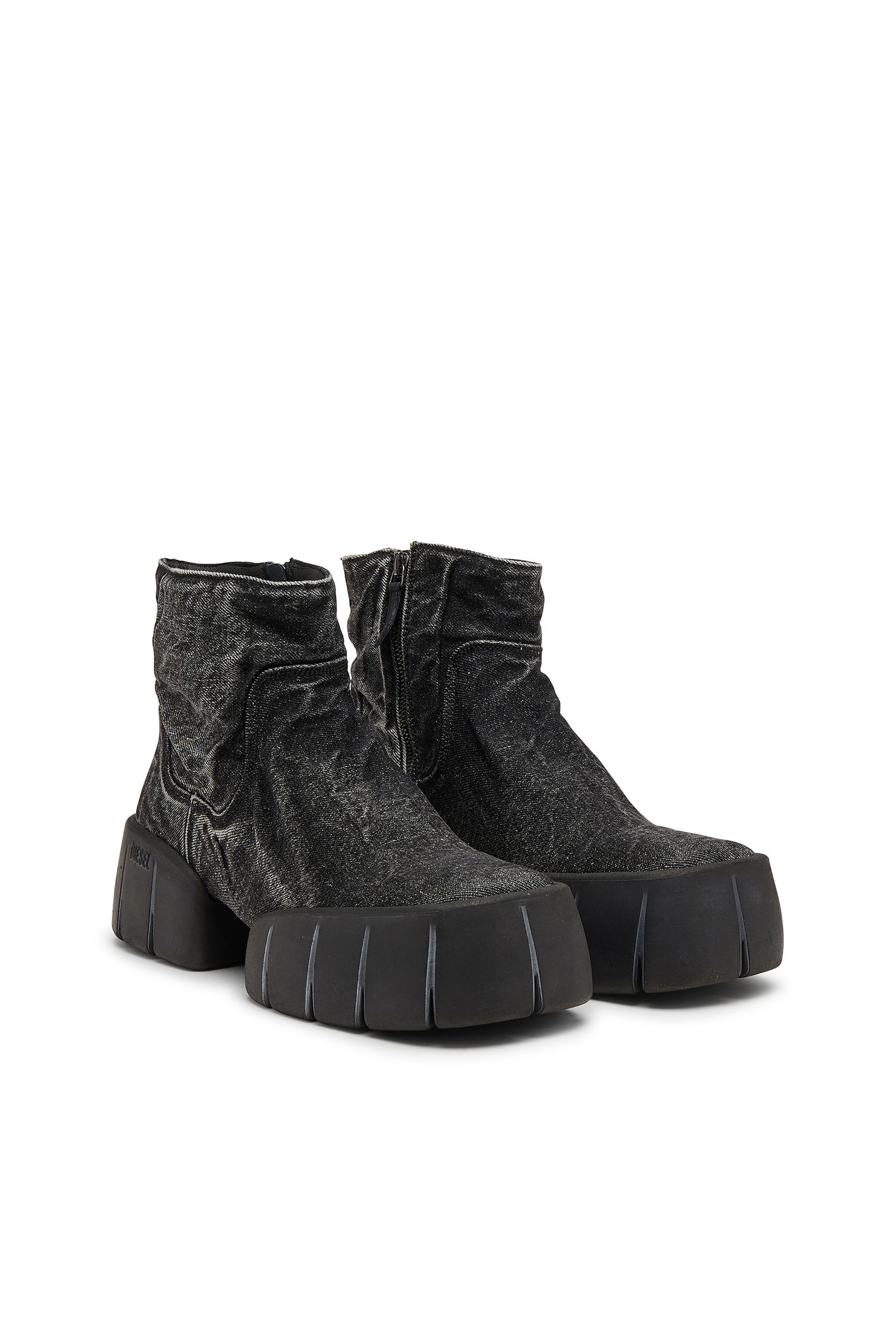 Diesel - D-TEX BT, Male's ブーツ in ブラック - 3