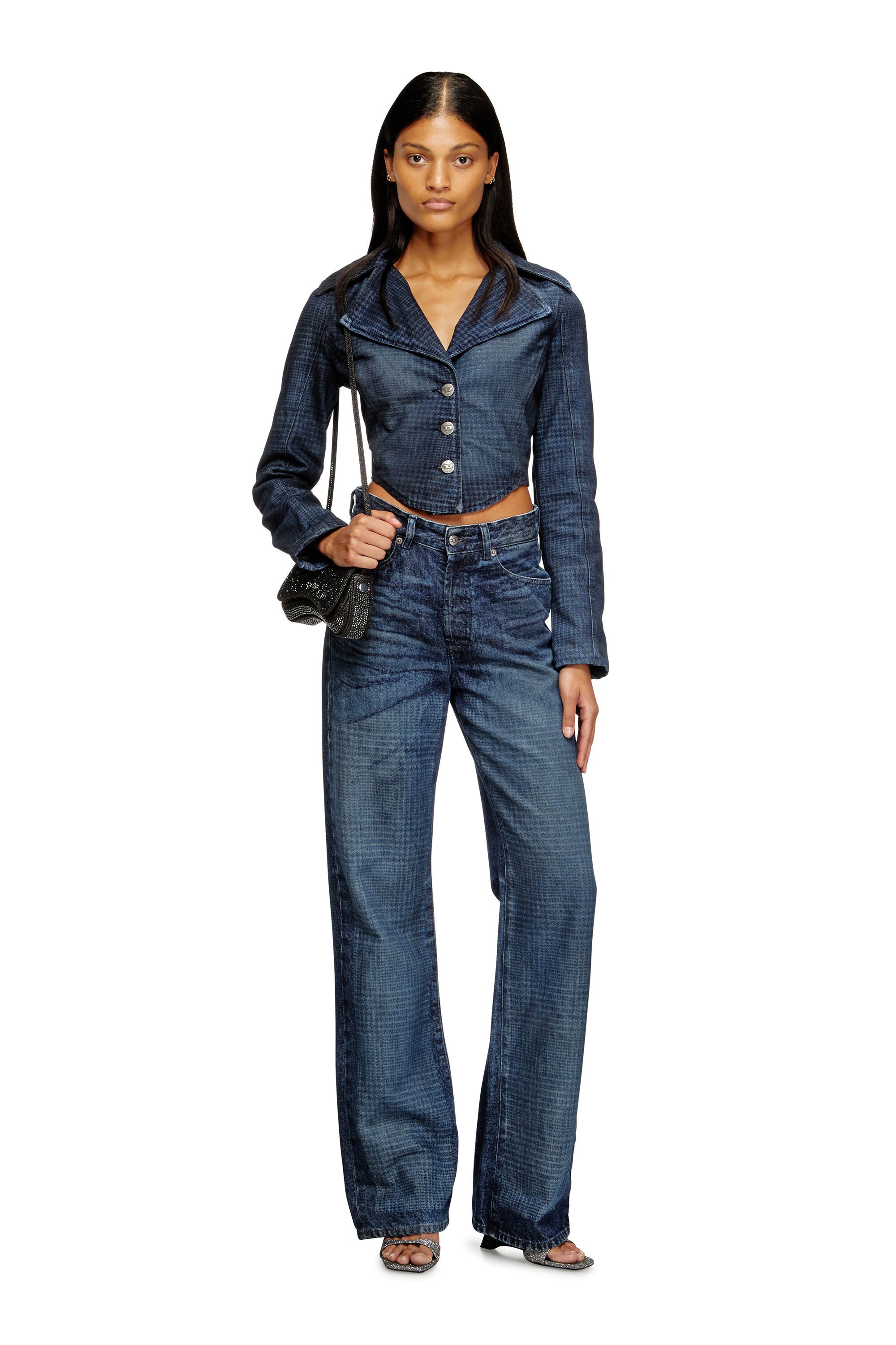 Diesel - DE-ALI-S, Female's デニムジャケット in ダークブルー - 1