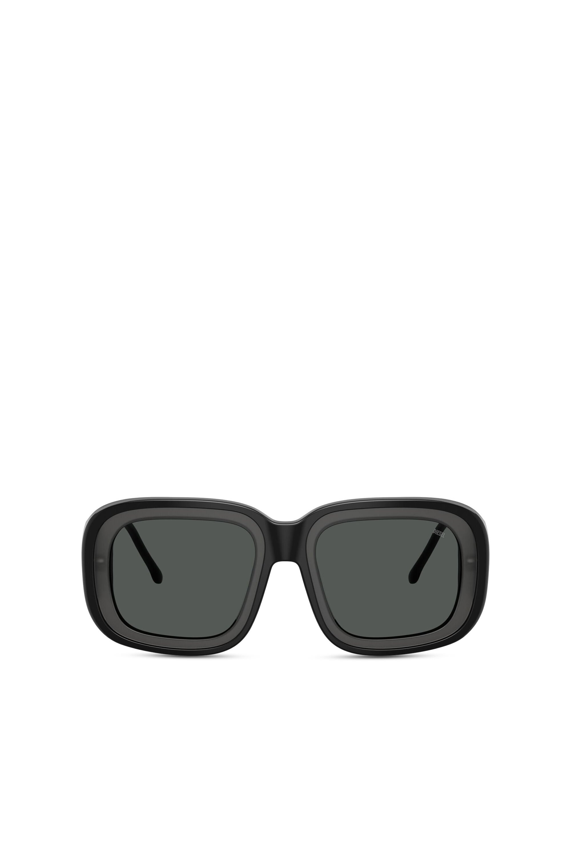 Diesel - 0DL2015U, Unisex's Square sunglasses in ブラック - 1