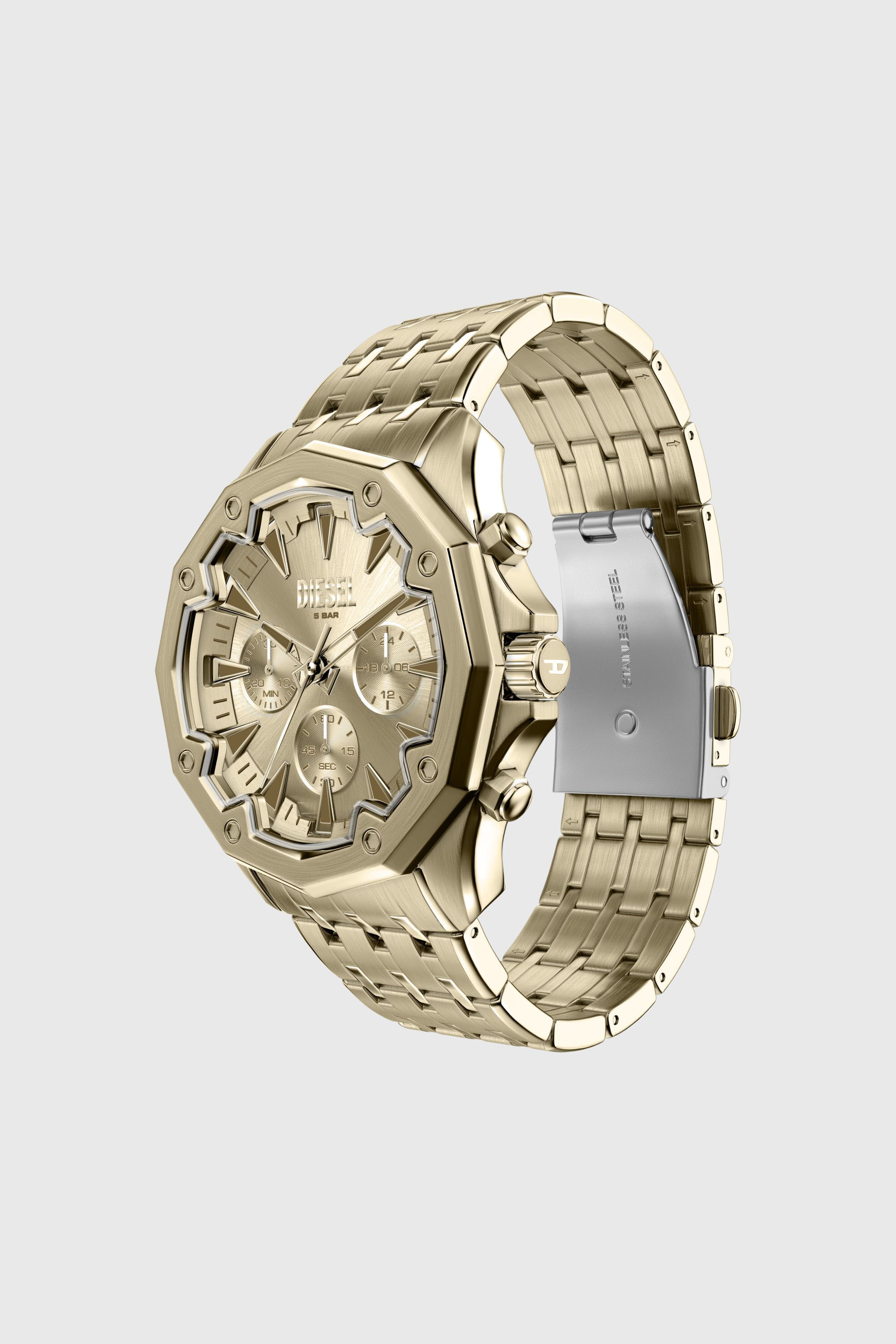 Diesel - DZ4707 WATCH, Male's Stinger Gold-Tone Stainless Steel Watch in ゴールド - 7