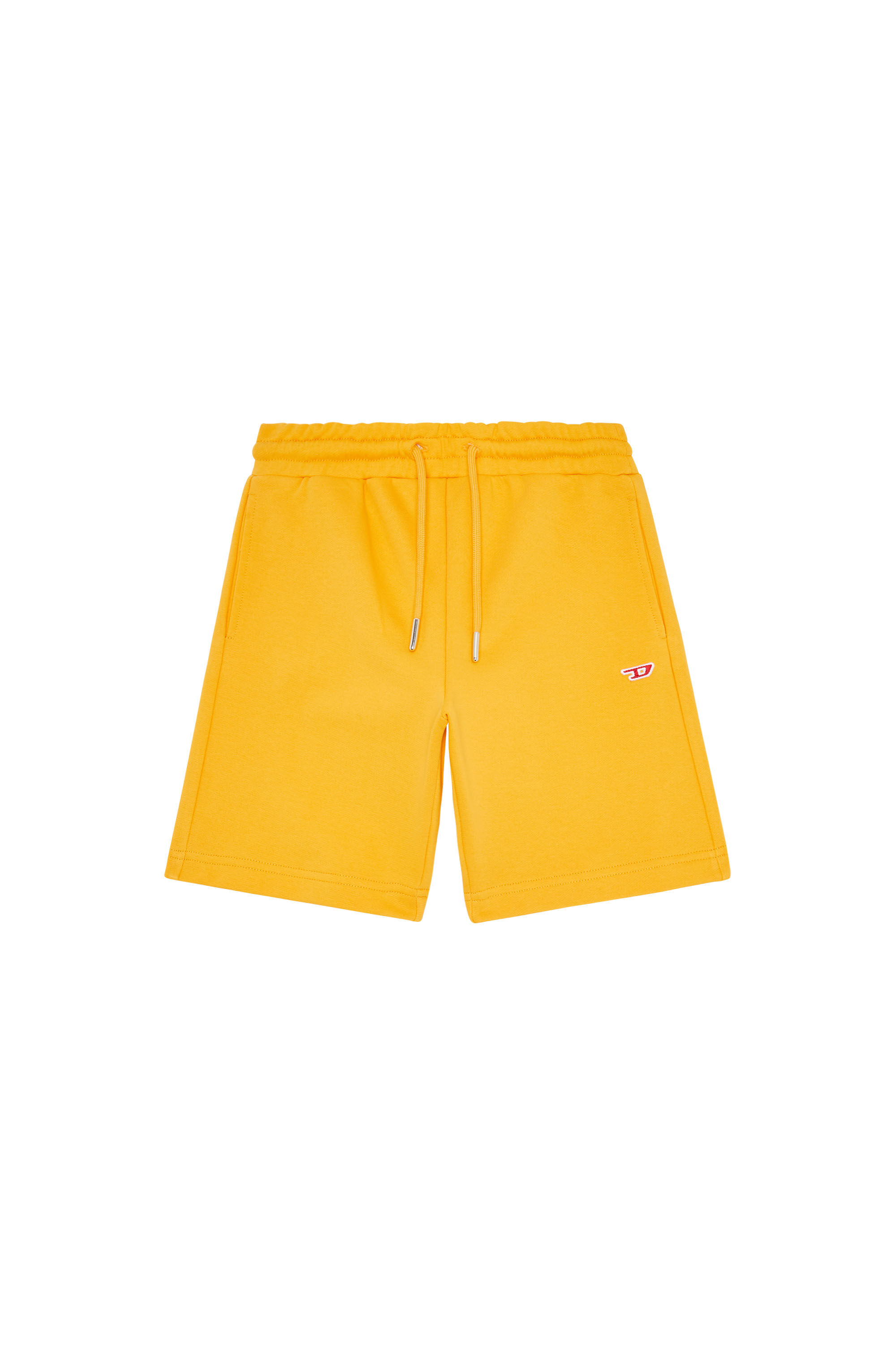 Diesel - LPESIC, Unisex's キッズ スウェットショートパンツ ロゴ in Yellow - 1