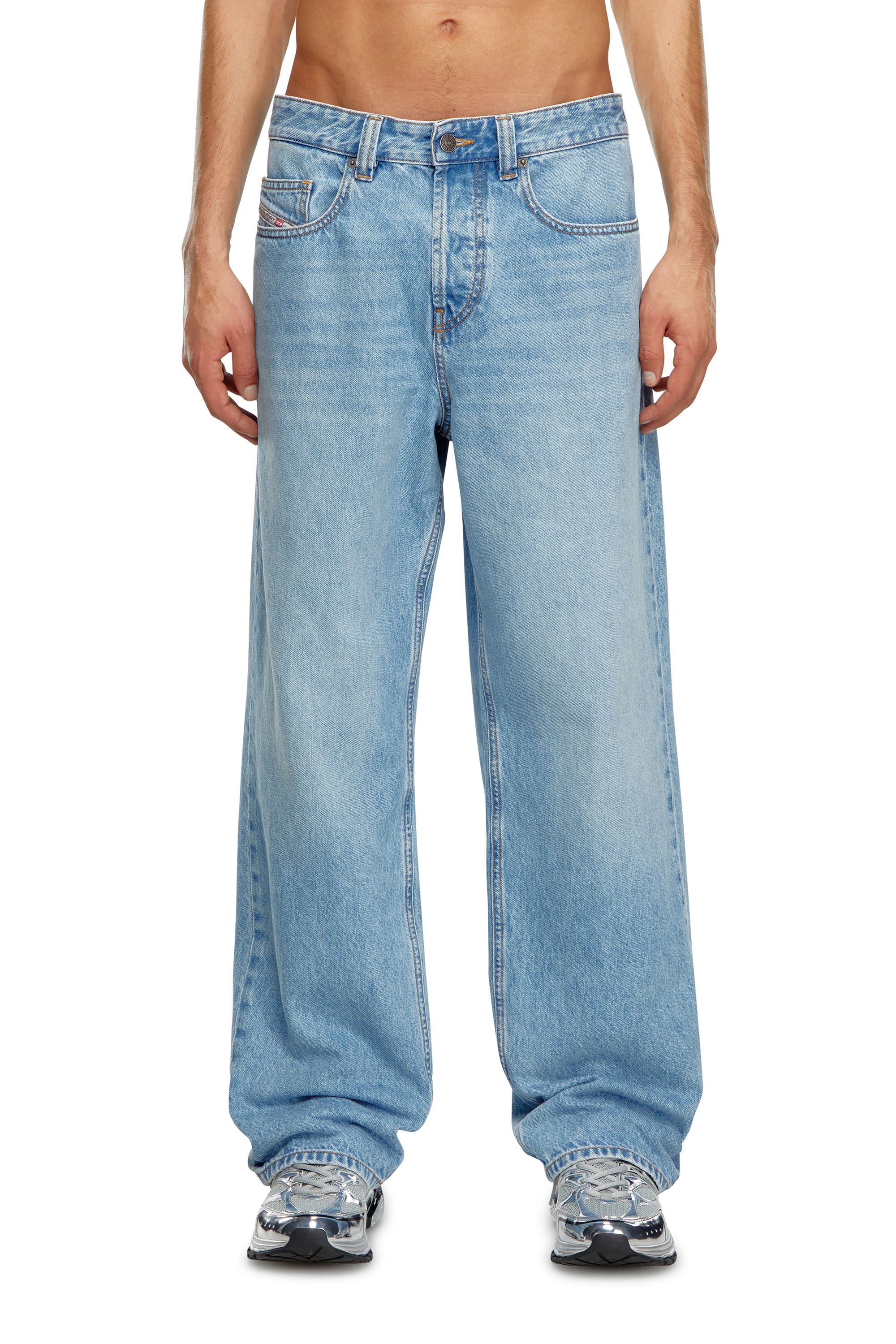 Diesel - Male's Relaxed Jeans 2001 D-Macro 09I29, ライトブルー - 3