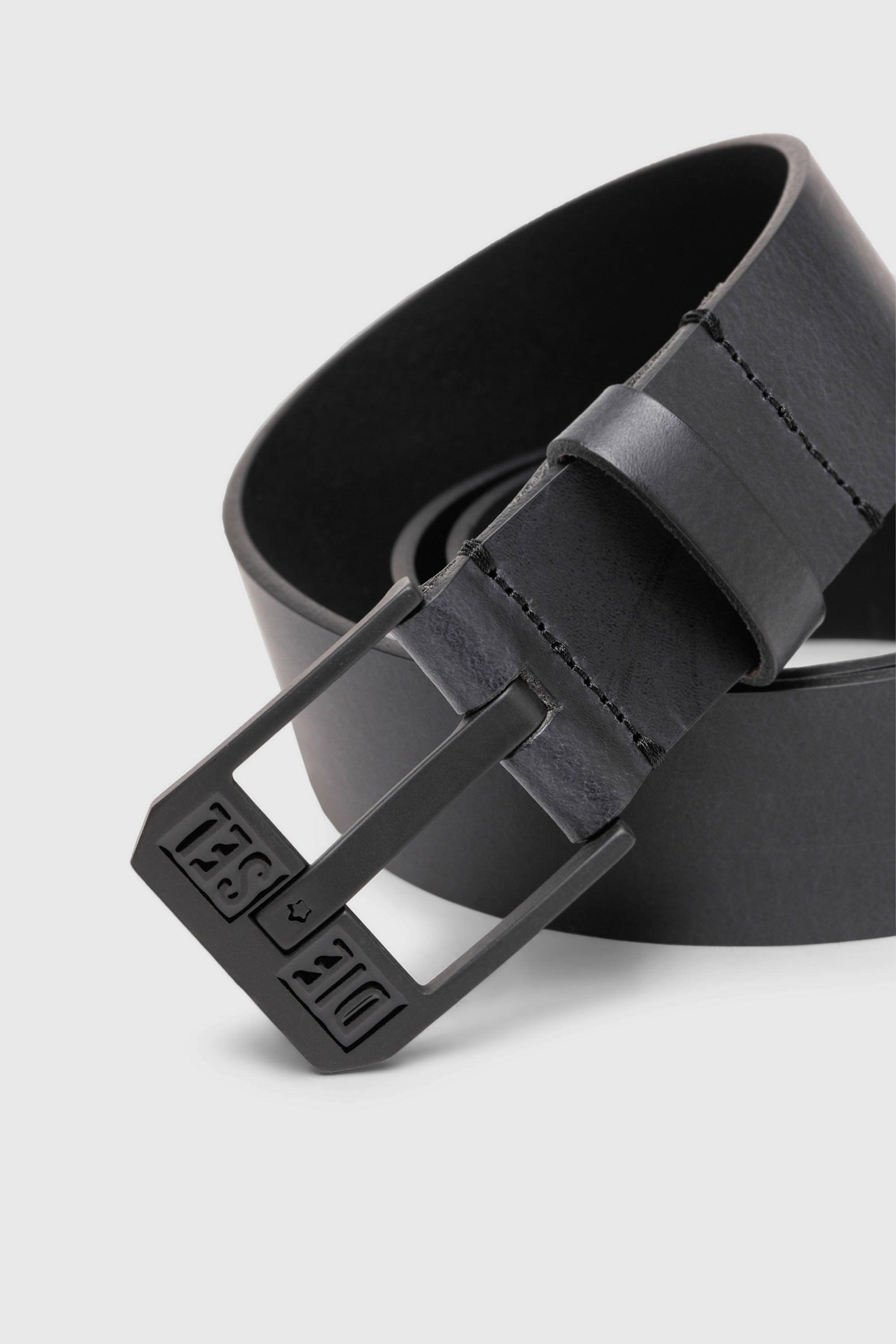 Diesel - BLUESTAR II, Male's レザーベルト in ダークグレー - 2