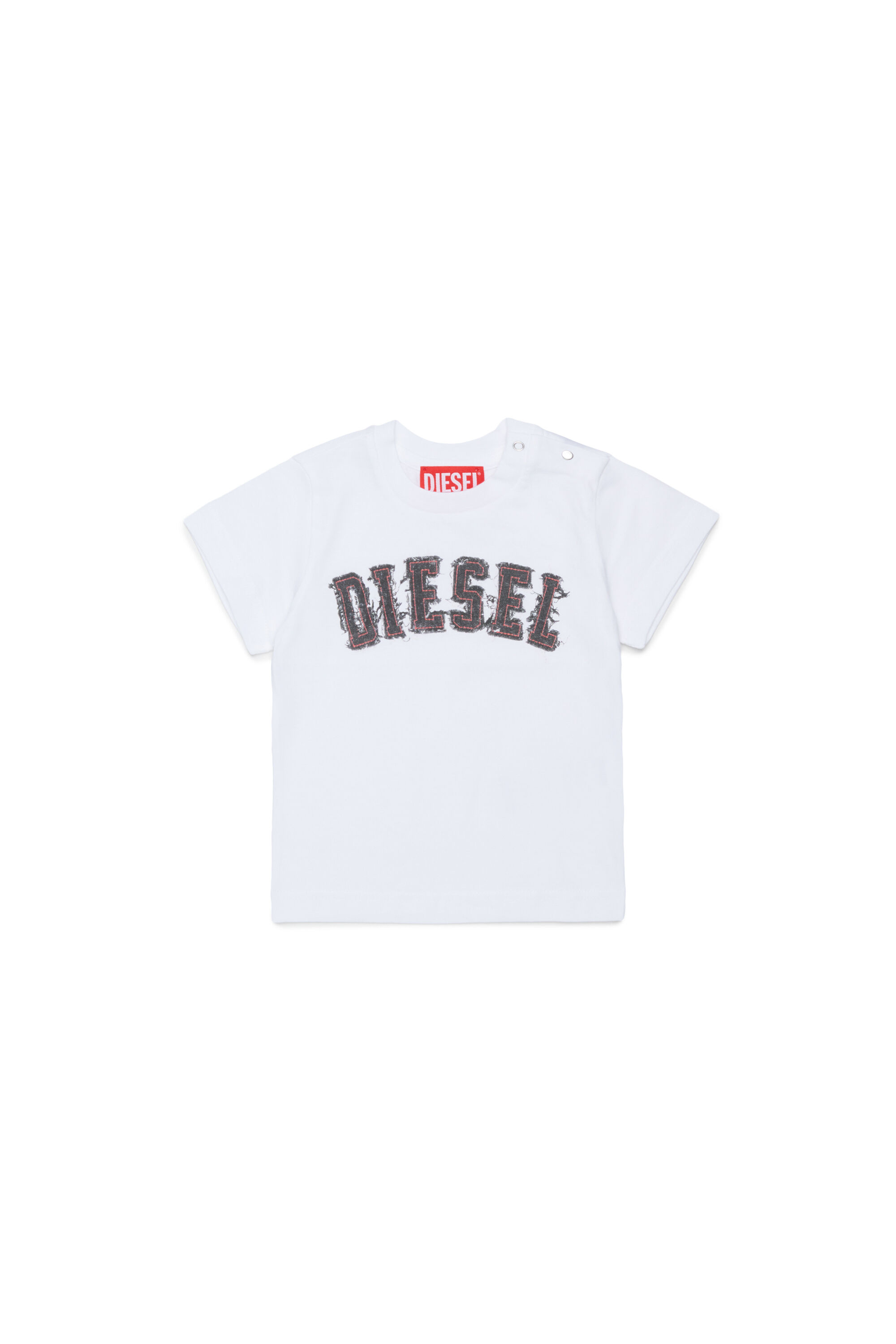 Diesel - TEANSB, Male's Tシャツ in ホワイト - 1