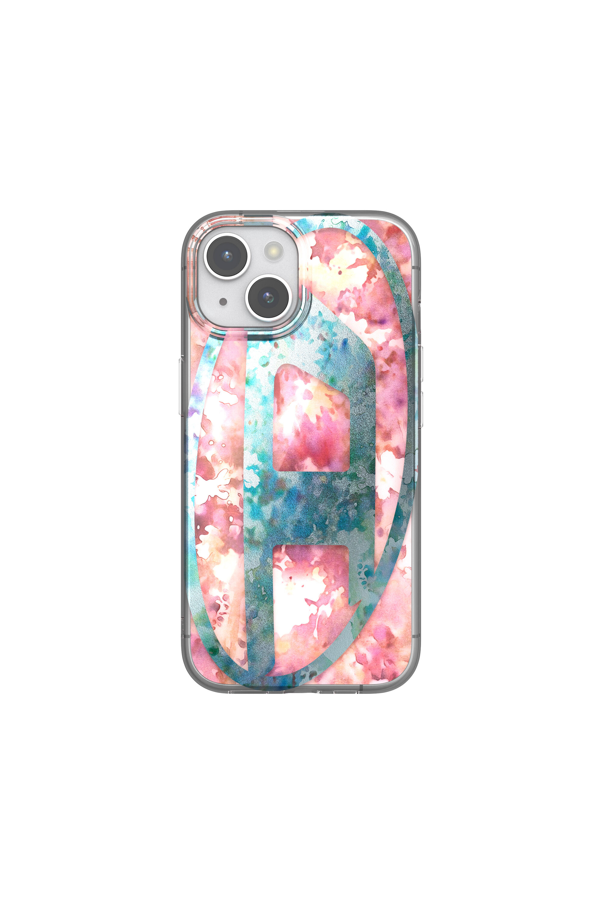 Diesel - 60059 AOP CASE, Unisex's iPhone 15 in ブルー/ピンク - 2