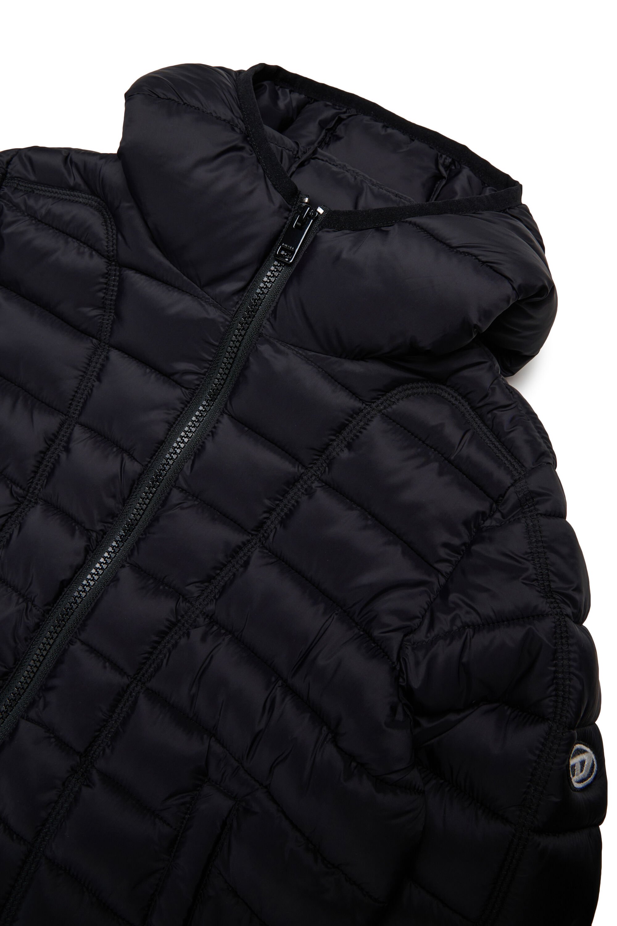 Diesel - JWSTONE, Unisex's パファージャケット in ブラック - 3
