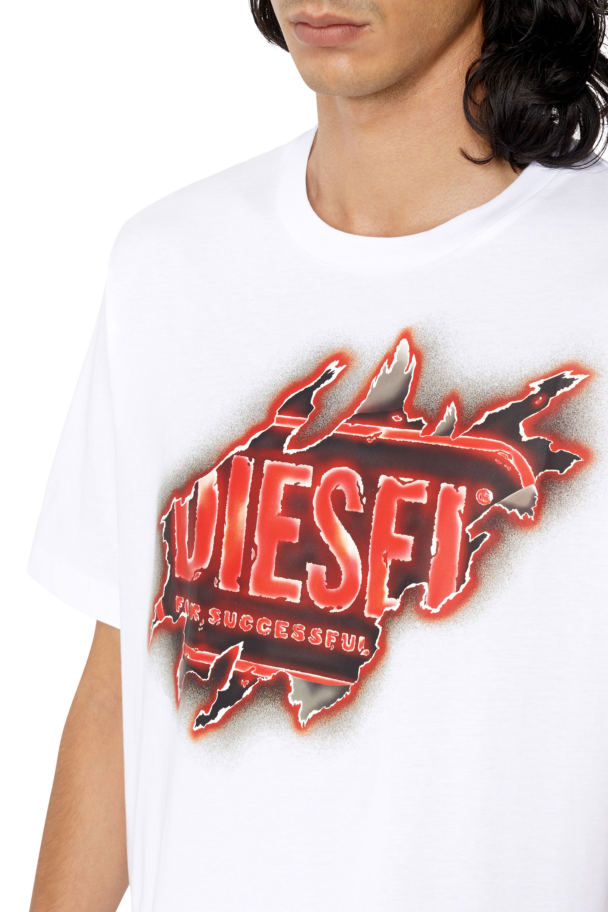 DIESEL レギュラーフィット 半袖Ｔシャツ T-JUST-E43 Sサイズ