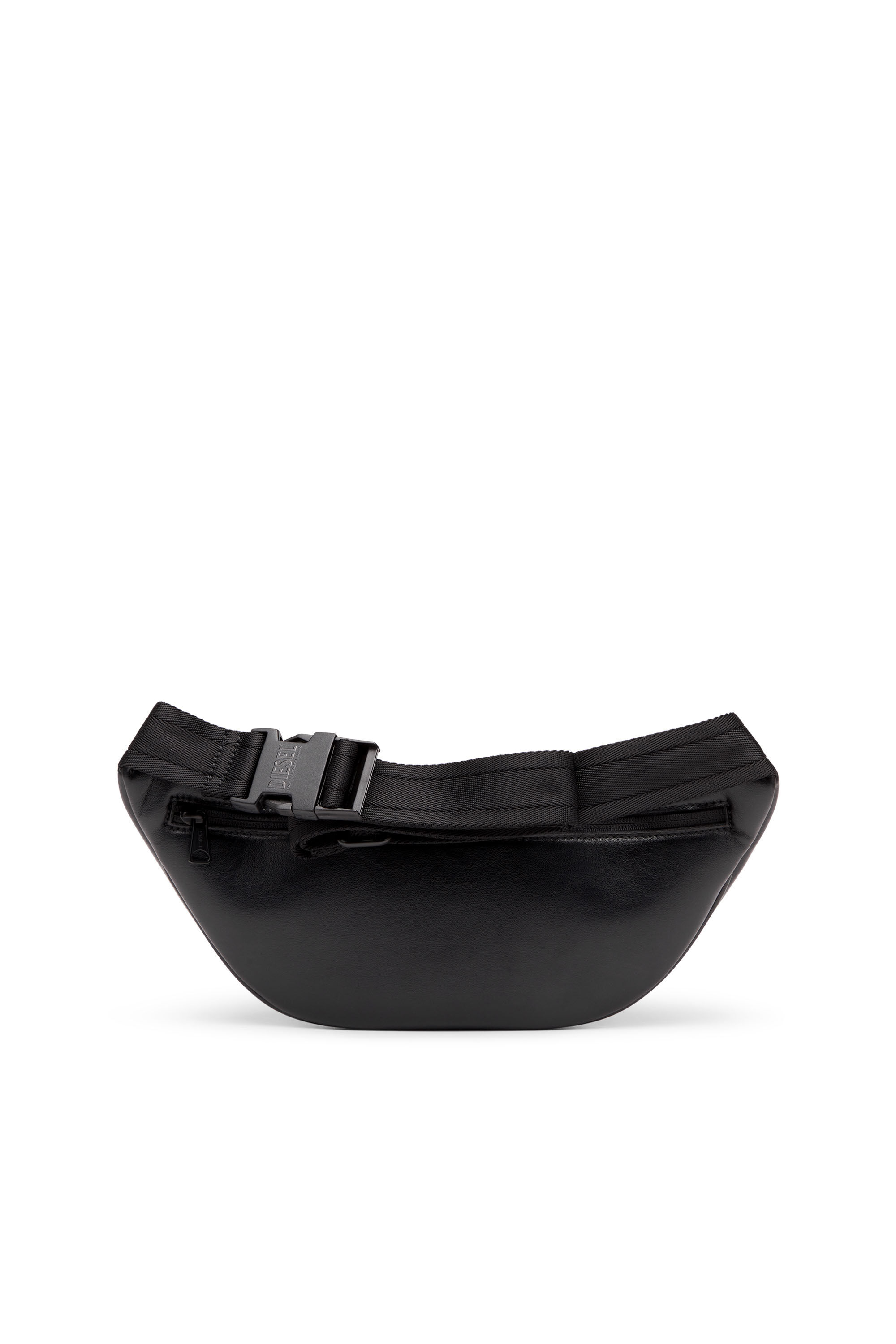 Diesel - HOLI-D BELT BAG M, Male's Holi-D-Belt bag in PU and neoprene in ブラック - 3