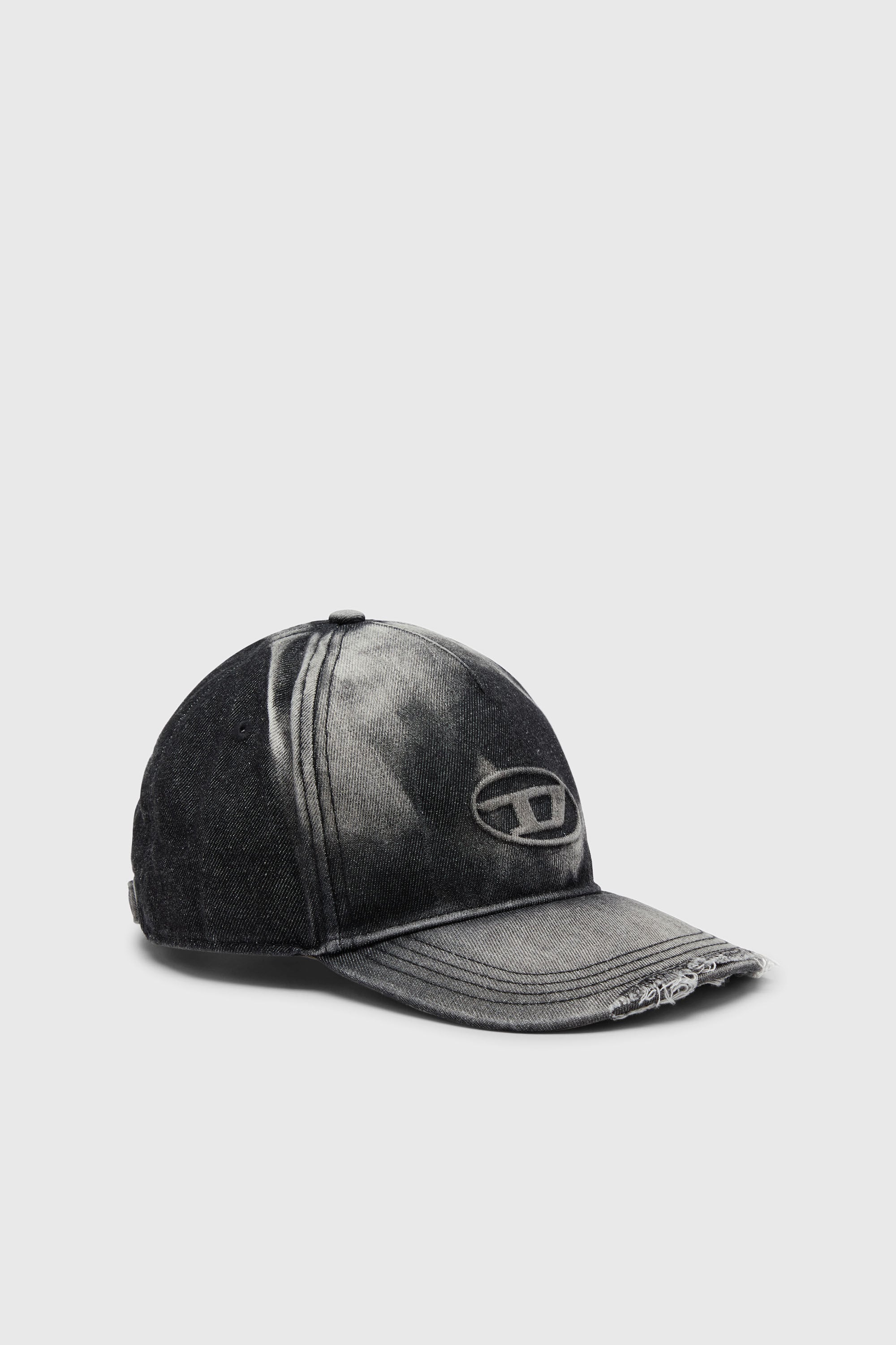 Diesel - C-SEYMON-BLACK, Male's ベースボールキャップ in ブラック - 1