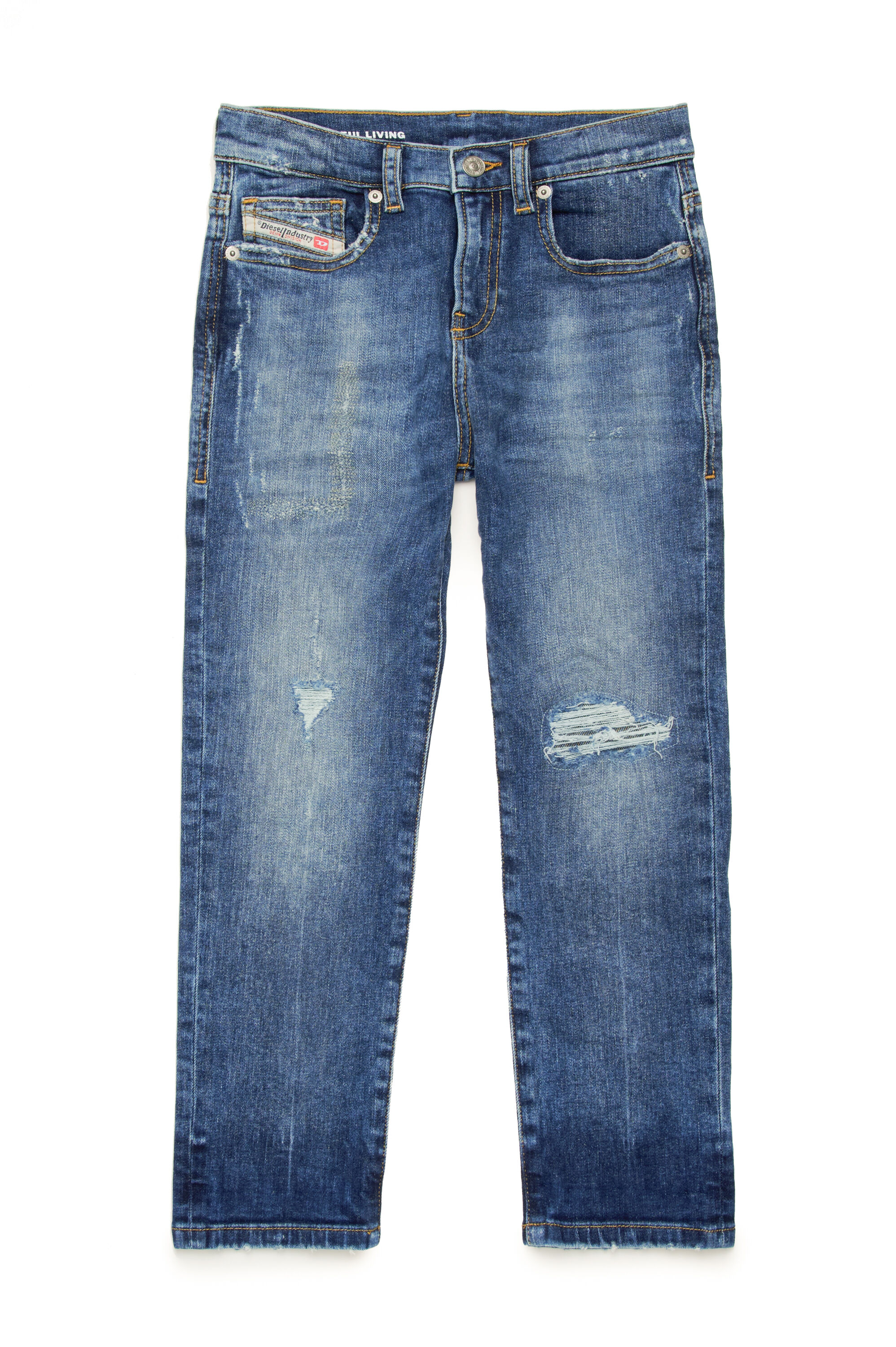 2020 D-VIKER-J Straight Jeans - 2020 D-Viker｜ブルー｜ボーイズ｜DIESEL