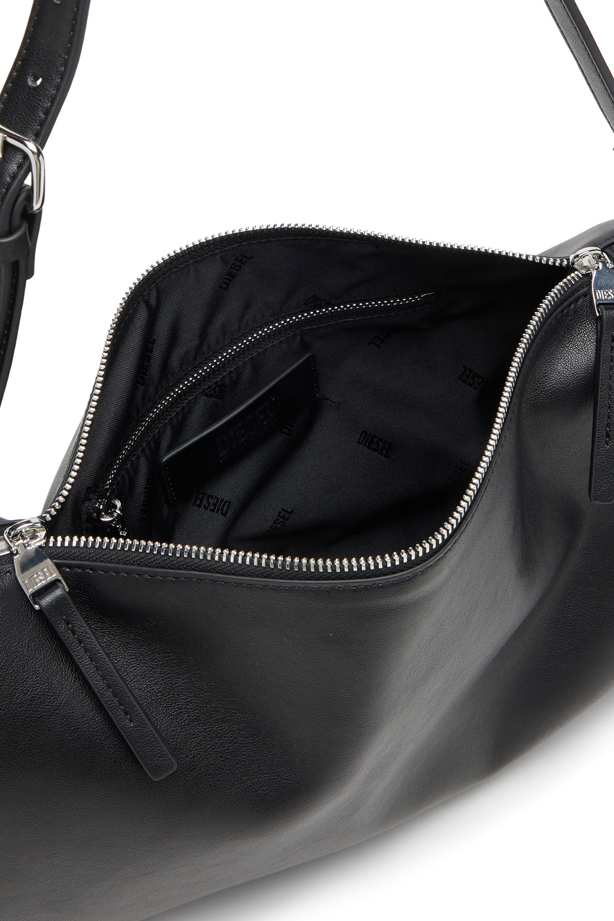 Diesel - LOAD-D SHOULDER BAG X, Unisex's ショルダーバッグ in ブラック - 4