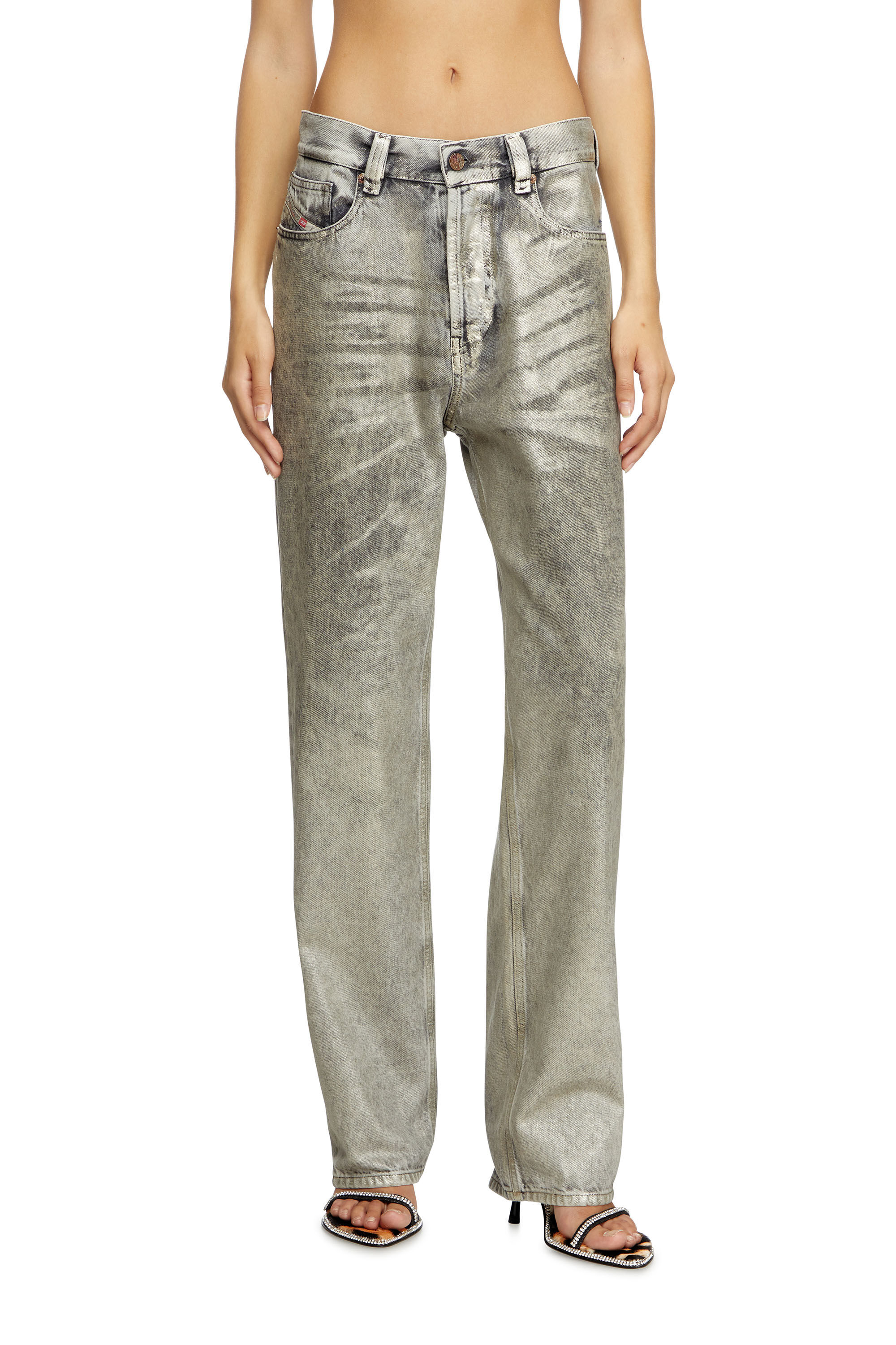 Diesel - Female's Regular Jeans 1988 D-Ark 09L79, ライトグレー - 3