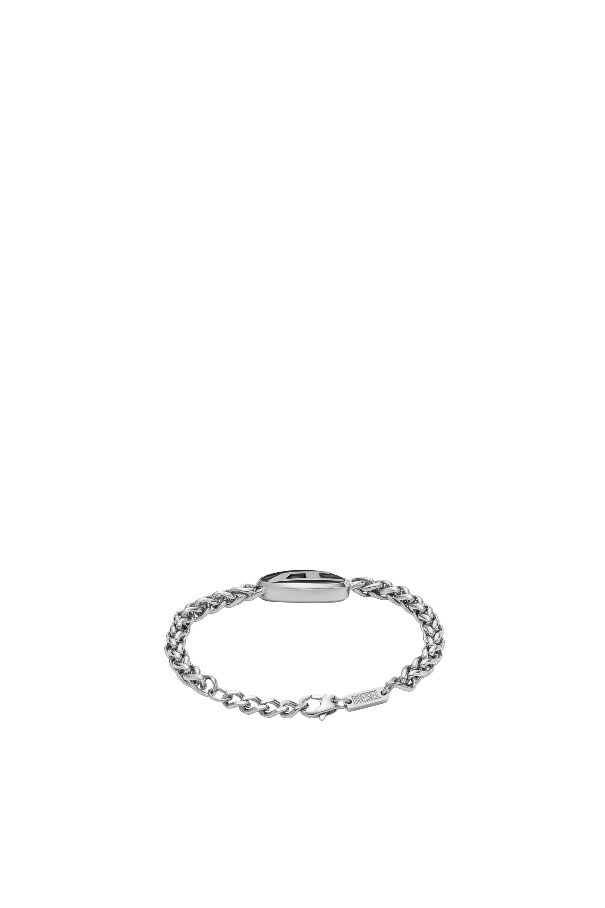 Diesel - DX1469, Unisex's ブレスレット in シルバー/ブラック - 2