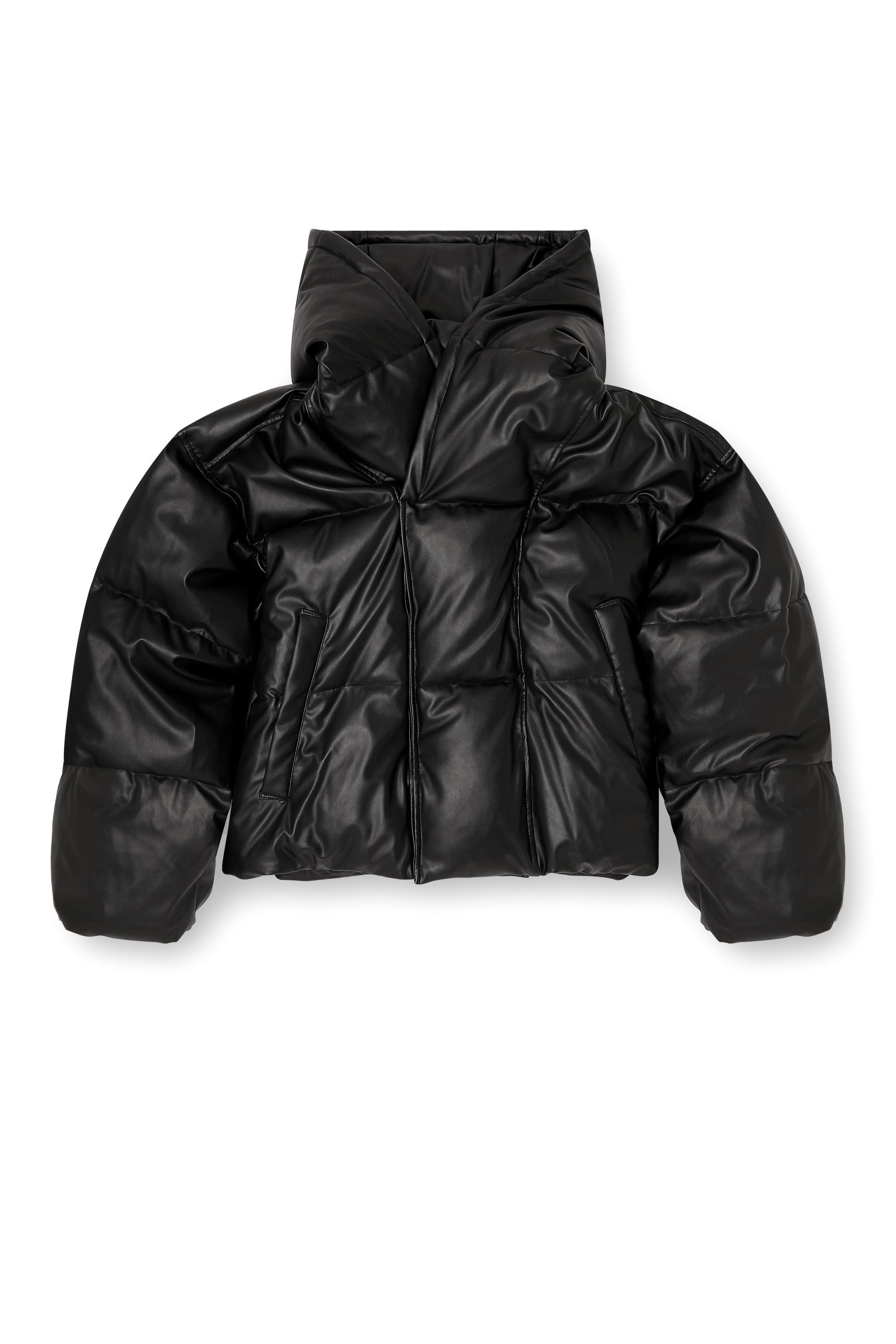 Diesel - W-MYLEY, Male's パファージャケット in ブラック - 2