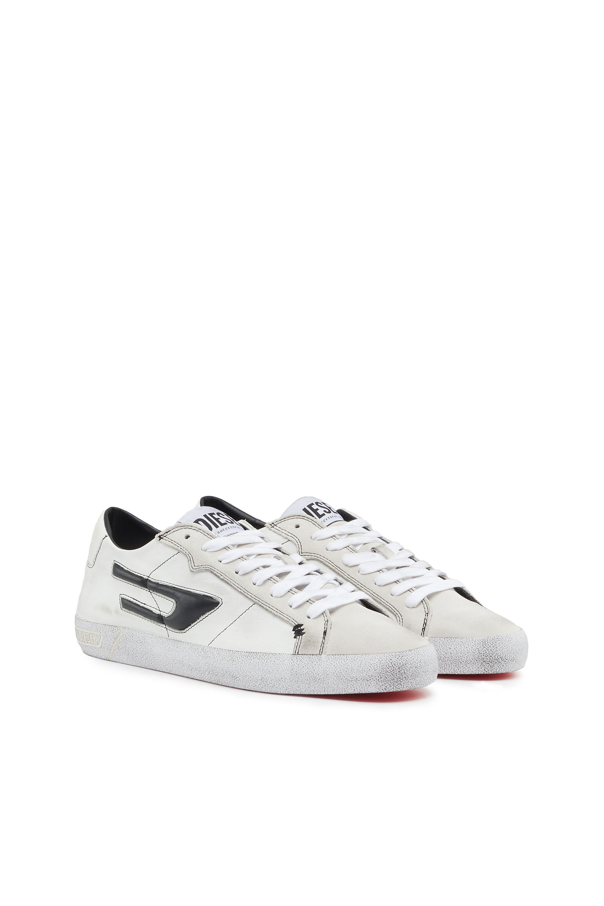 Diesel - S-LEROJI LOW, Male's ローカットスニーカー ロゴ - S-Leroji Low in ホワイト - 3