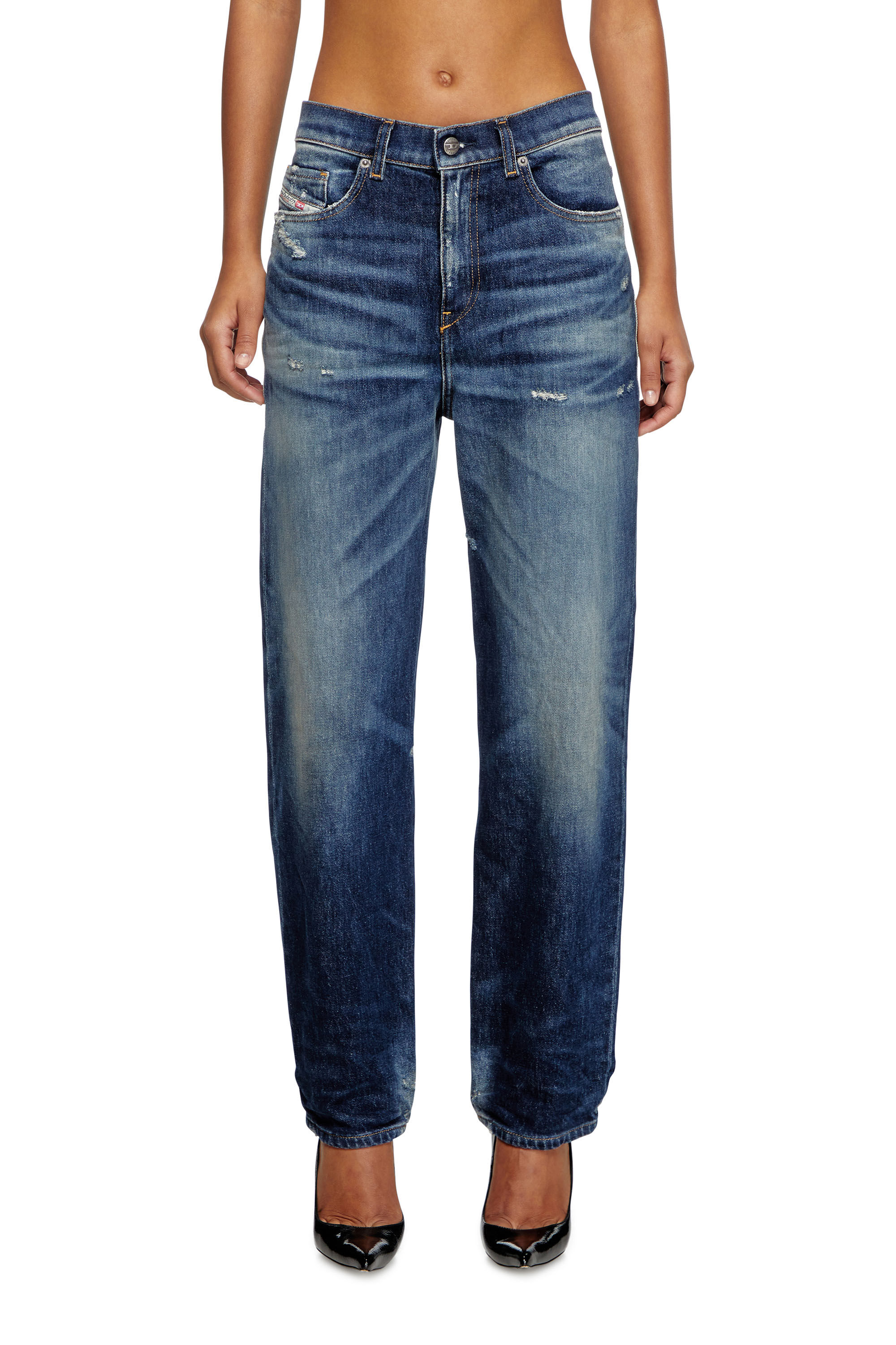 Diesel - Female's Regular Jeans 2016 D-Air 09J56, ダークブルー - 3