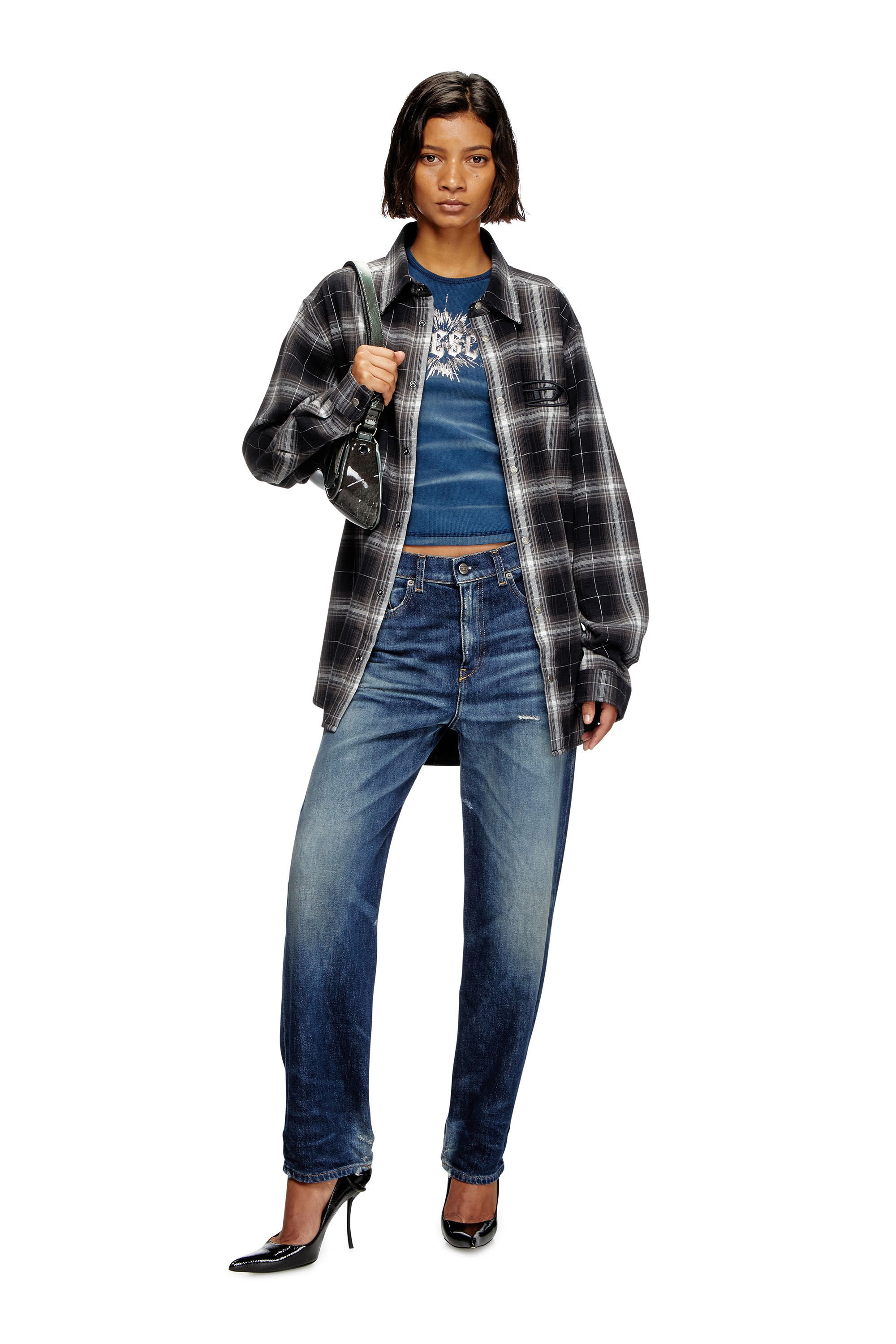 Diesel - Female's Regular Jeans 2016 D-Air 09J56, ダークブルー - 1