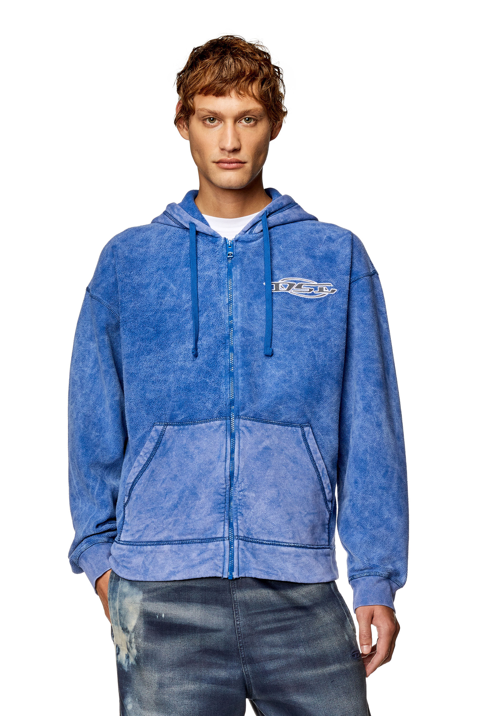 DIESEL フロントジップパーカー S-ORS-HOOD-ZIP スウェット パーカー 