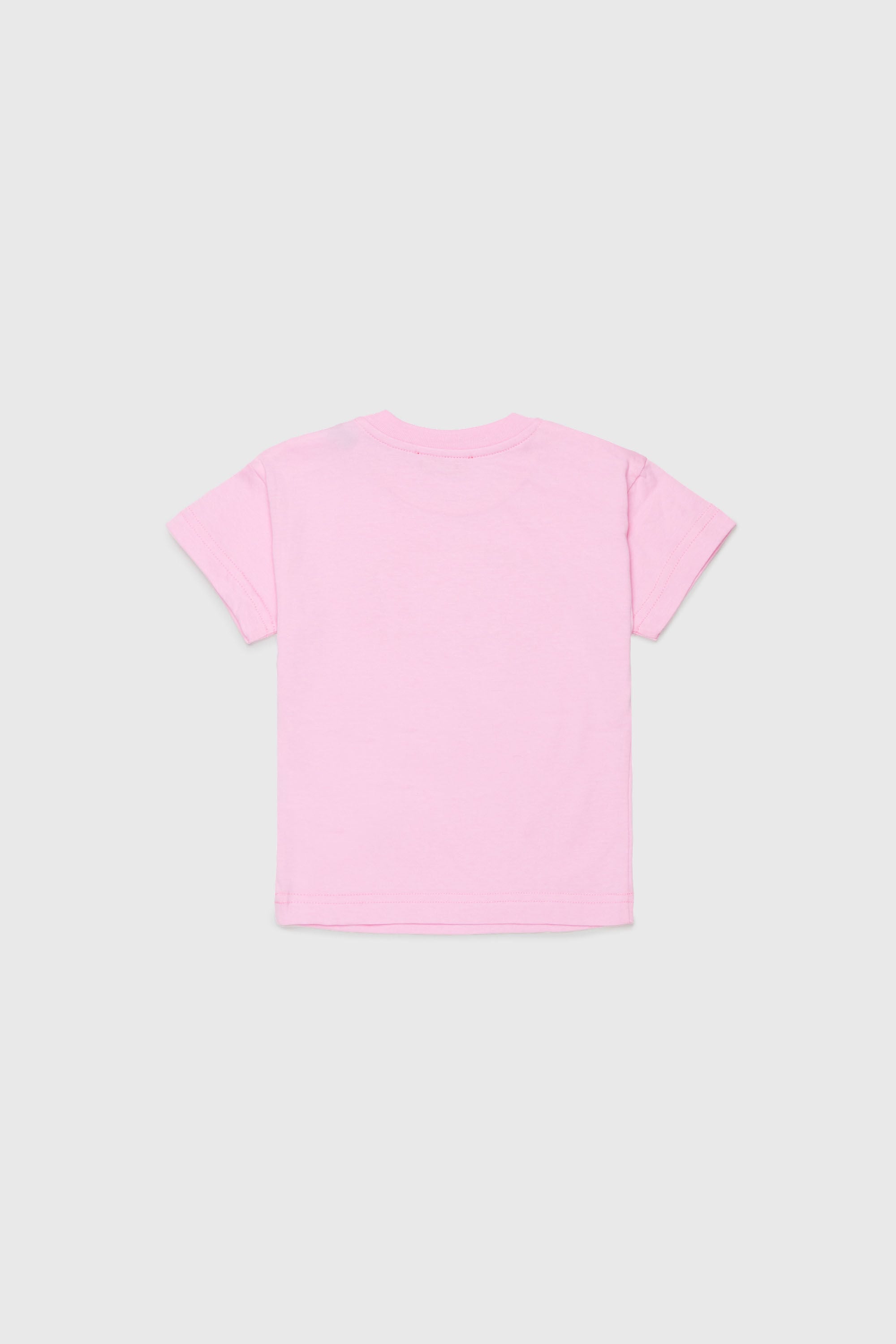 Diesel - TDSELB, Unisex's Tシャツ in ピンク / ホワイト - 2