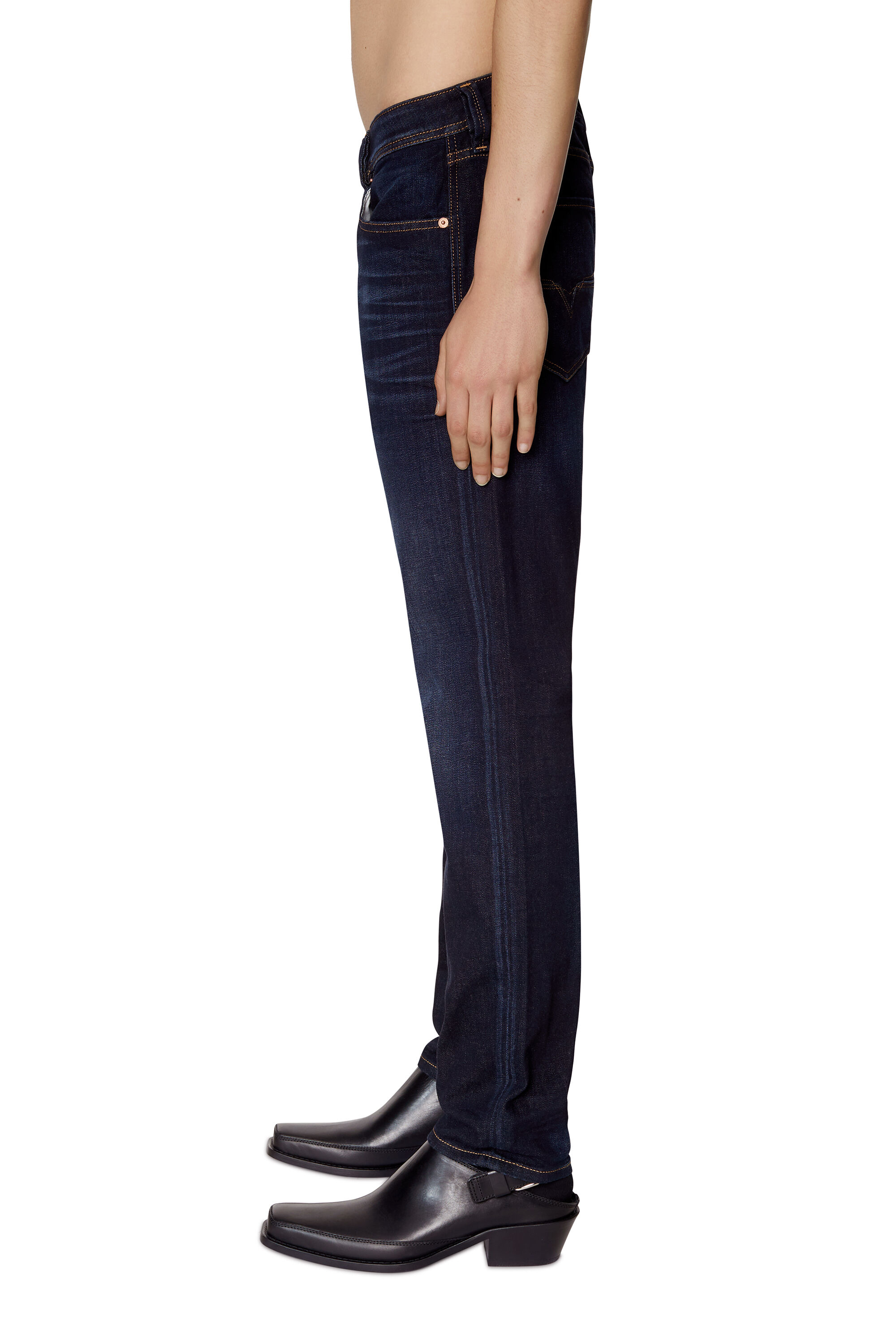 Diesel - Male's Regular Jeans 1986 Larkee-Beex 009ZS, ダークブルー - 5