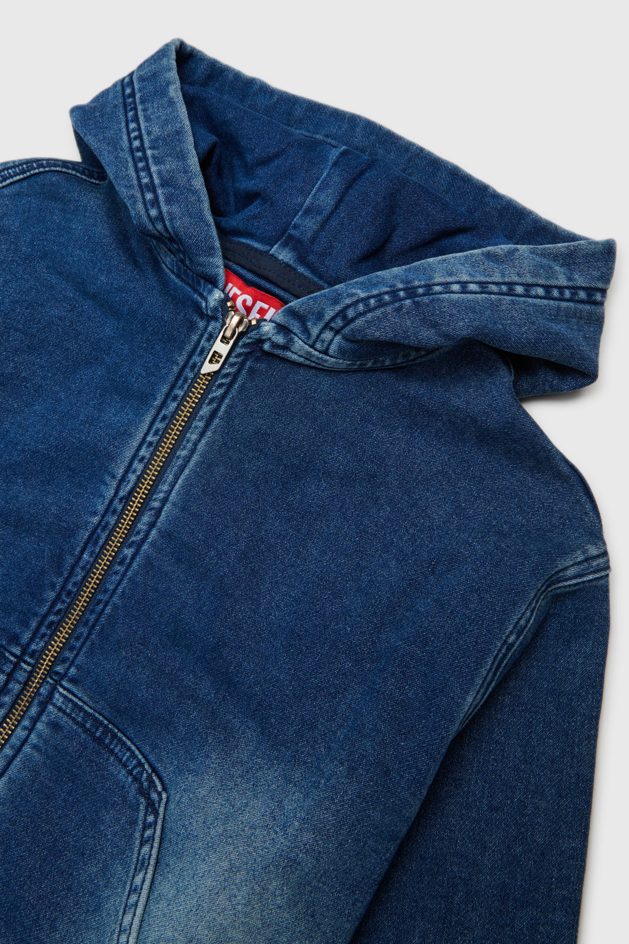Diesel - STIMM-OVER JJJ, Male's パーカー in ダークブルー - 3