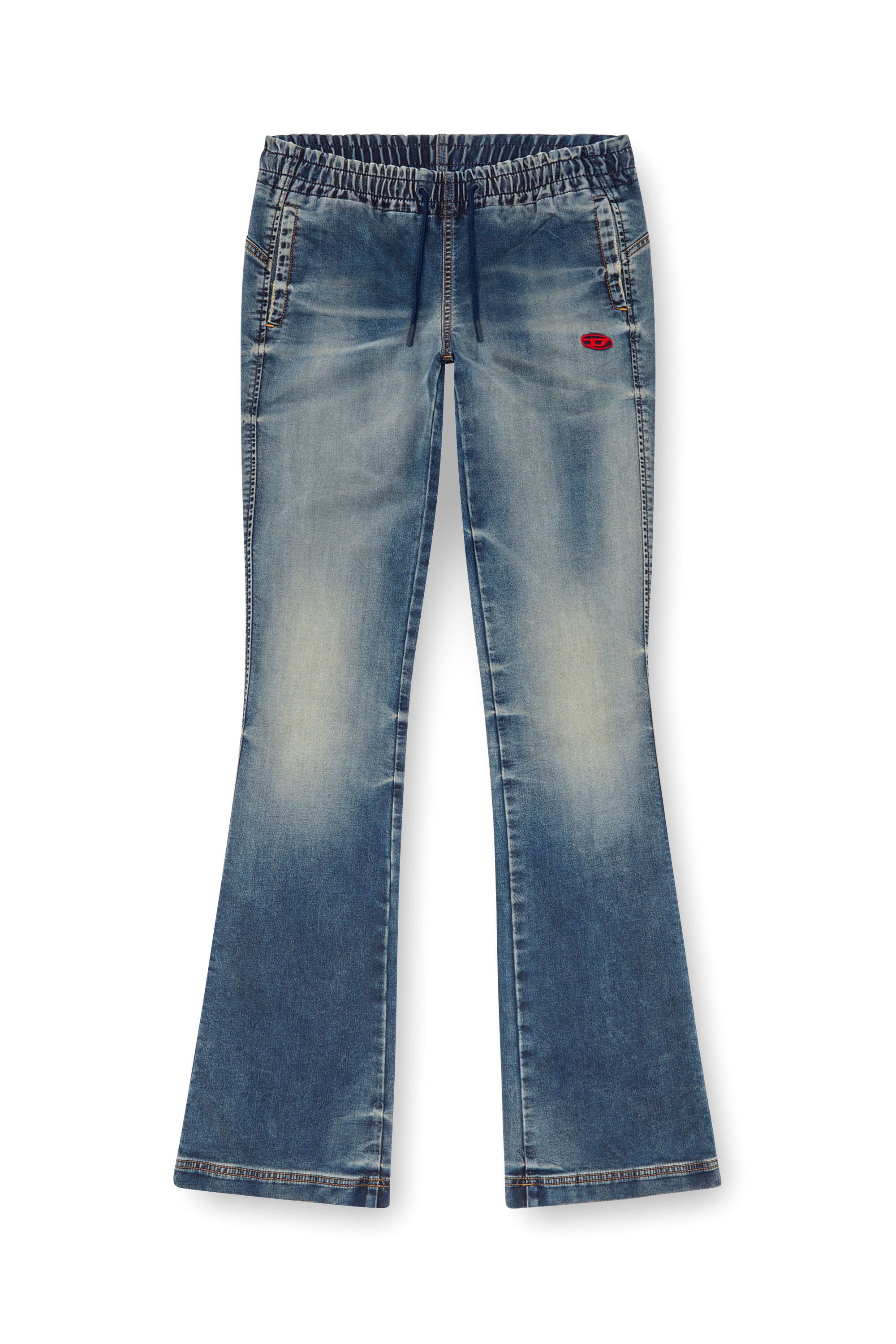 Diesel - Female's Bootcut 2069 D-Ebbey Joggjeans® 068LZ, ミディアムブルー - 2