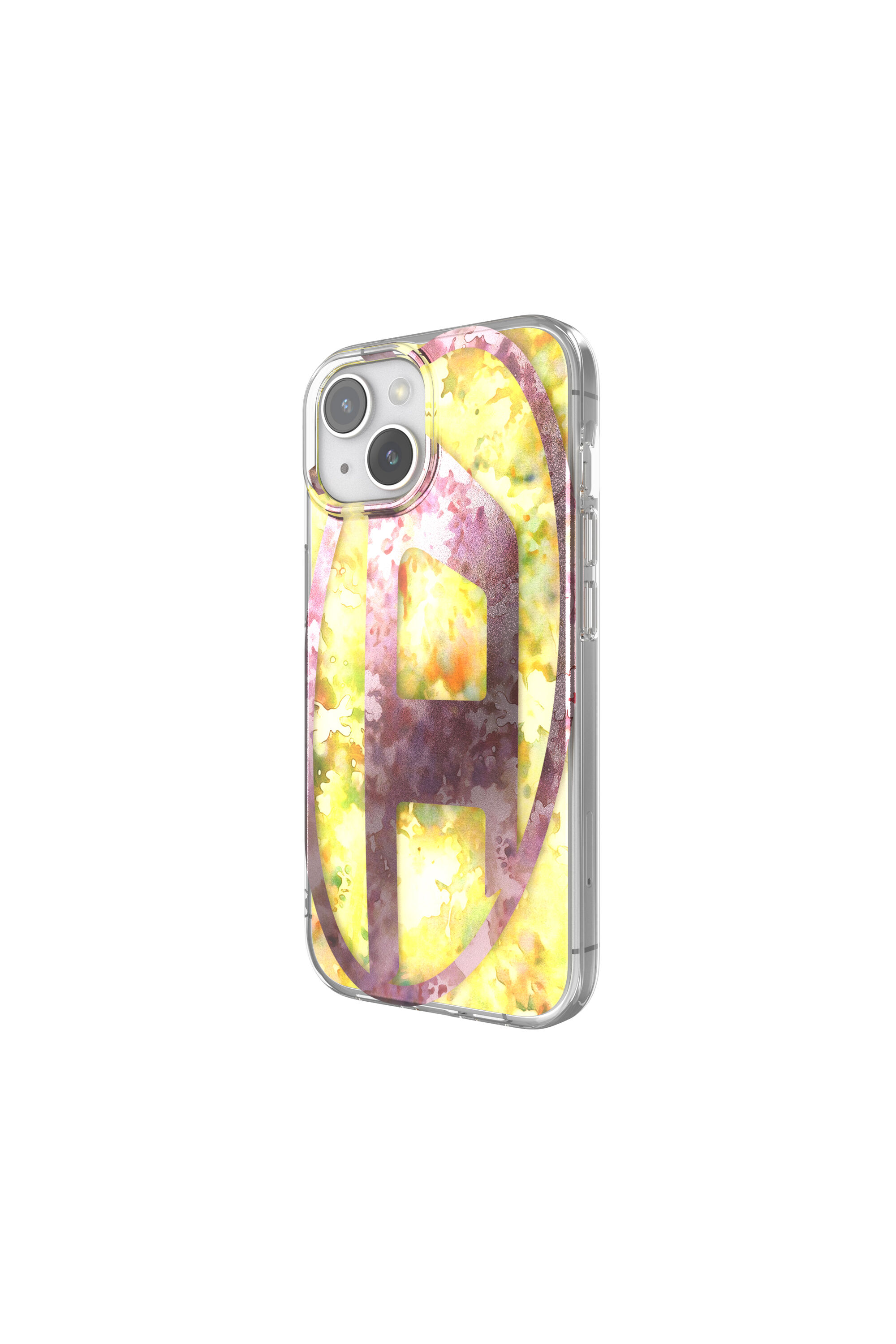 Diesel - 60055 AOP CASE, Unisex's iPhone 15 in ピンク/イエロー - 4