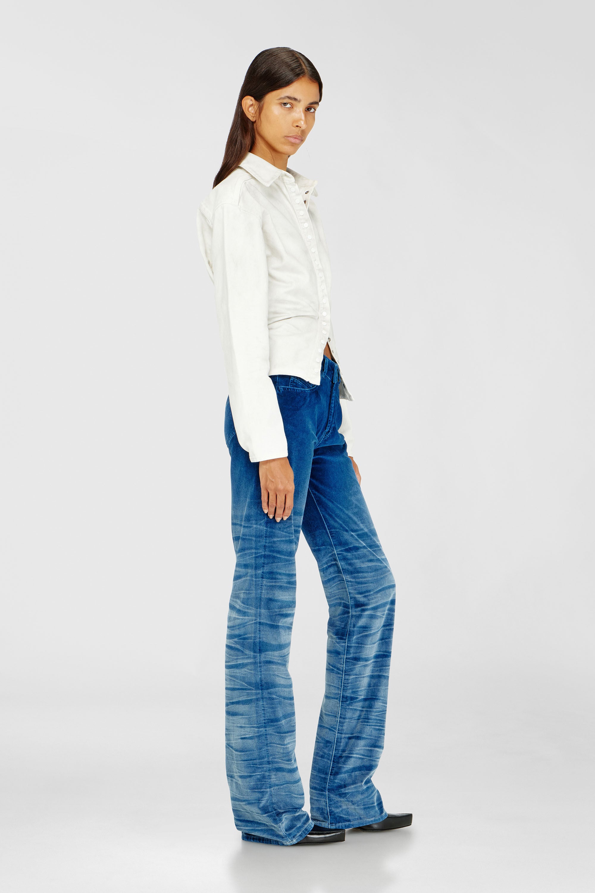 Diesel - Female's Regular Jeans D-Lie 003PF, ダークブルー - 2