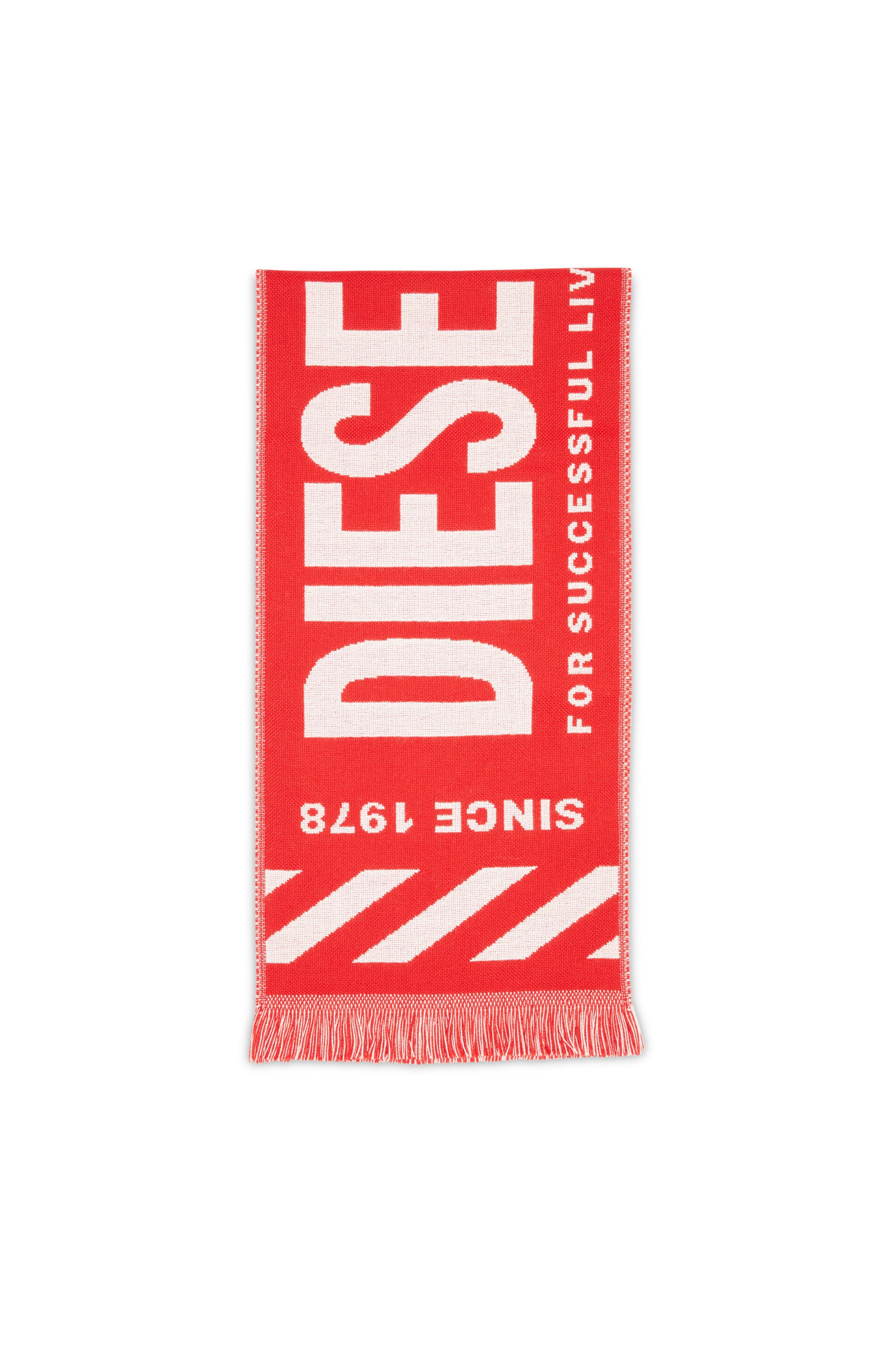 Diesel - S-BISC, Male's マフラー in レッド - 1
