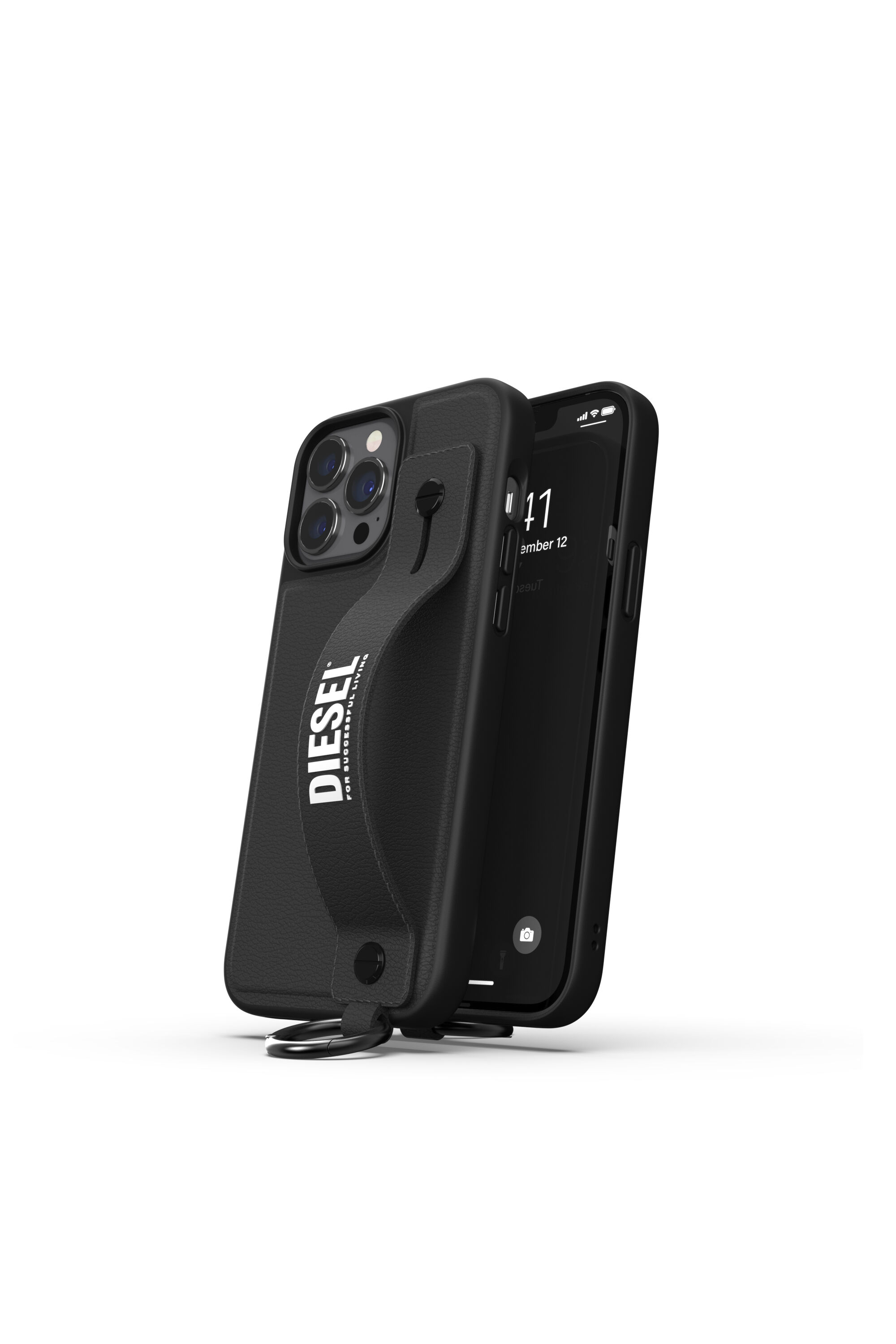 Diesel - 47178 TECH CHAIN, Unisex's iPhone13 Pro Max 対応　ケース in ブラック - 3