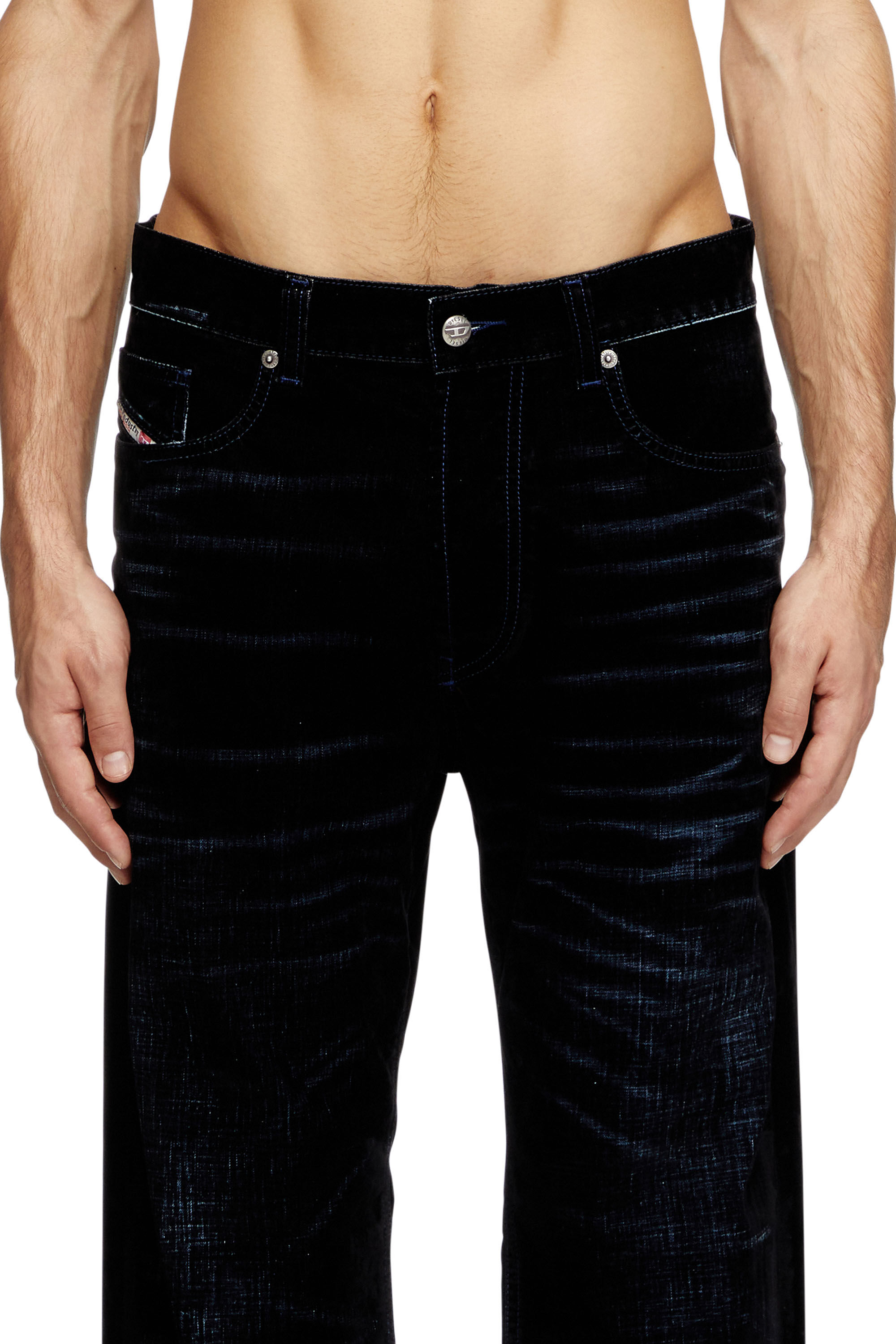Diesel - Male's Regular Jeans 2024 D-Macs 068QY, ダークブルー - 5