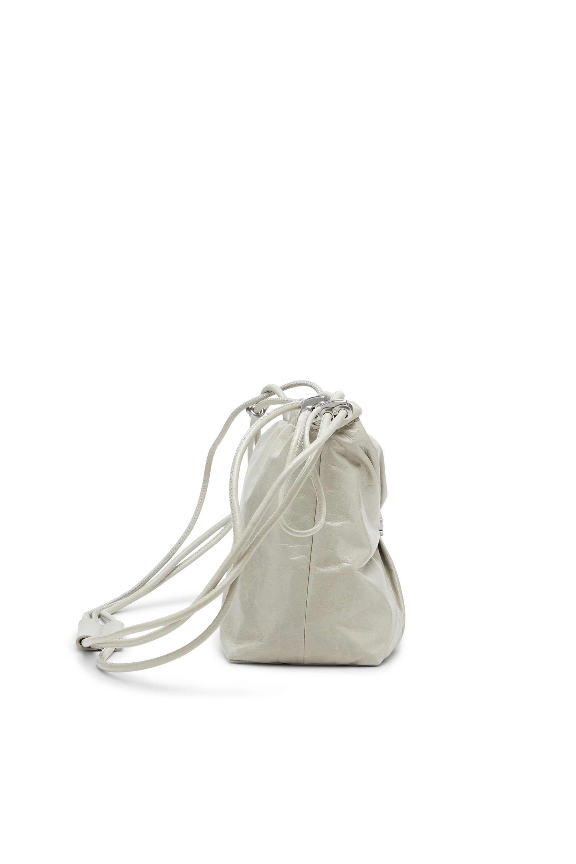 Diesel - SCRUNCH-D BUCKET, Female's バケットバッグ in ホワイト - 4