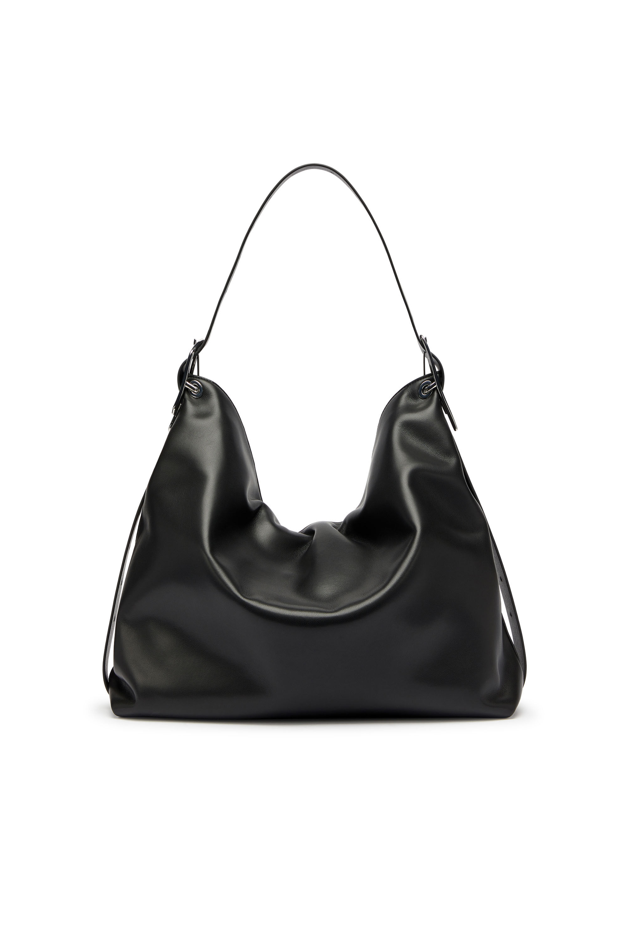 D-LINE HOBO ホーボーバッグ｜ブラック｜ウィメンズ｜DIESEL