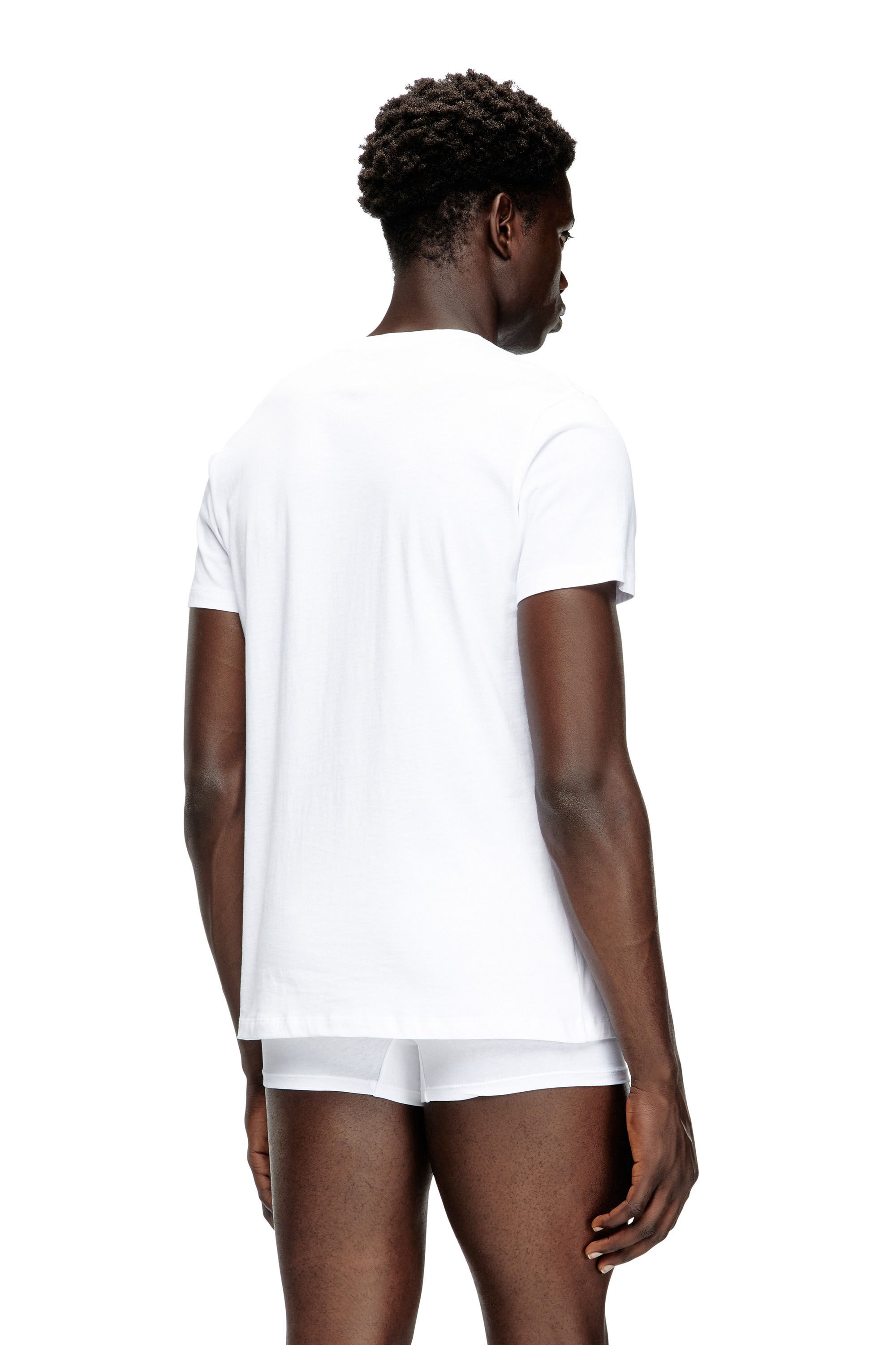 Diesel - RANDAL-D-BOX-3PACK, Male's Three-pack of T-shirts in ホワイト - 4