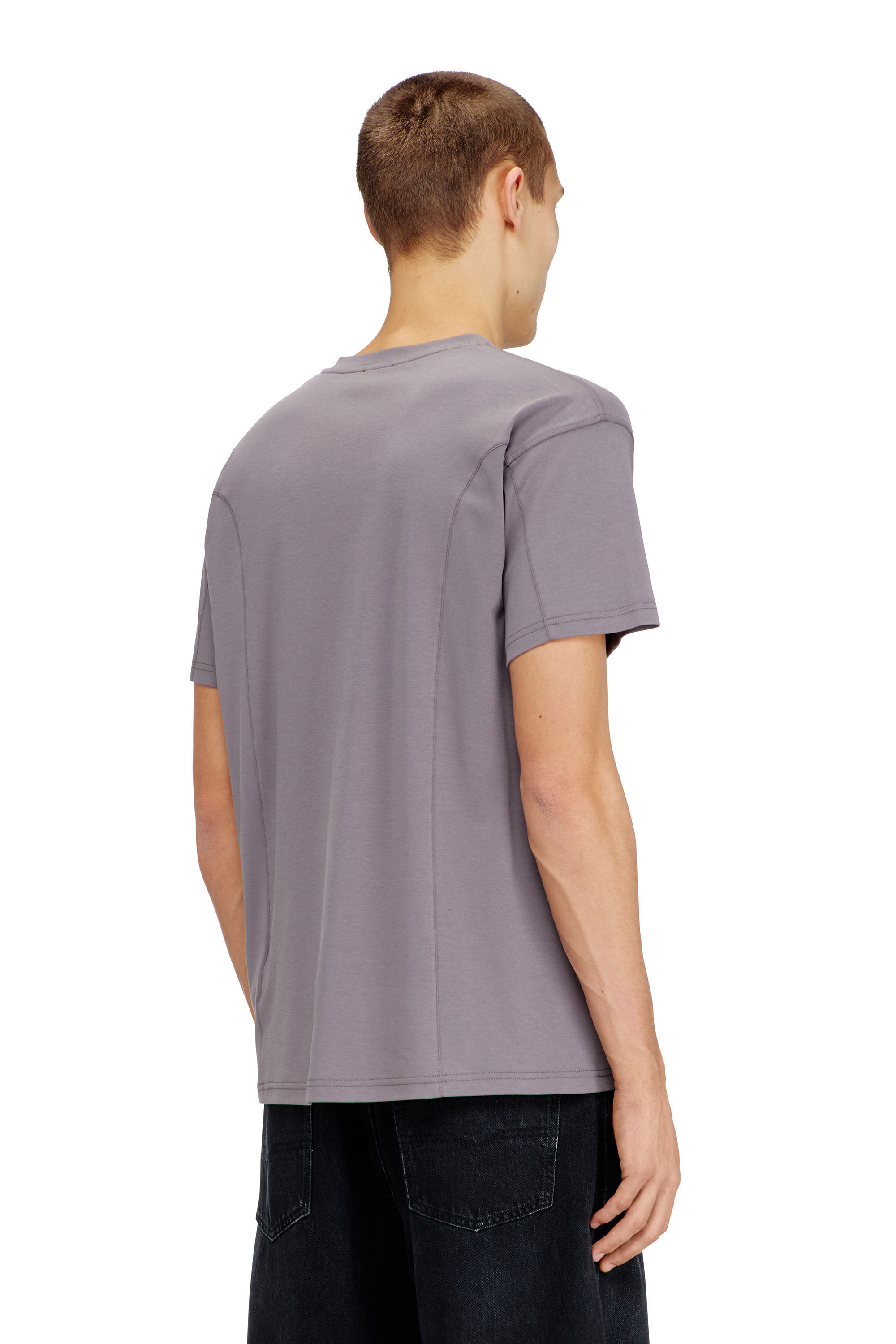 T-NORM-INT Tシャツ｜バイオレット｜メンズ｜DIESEL