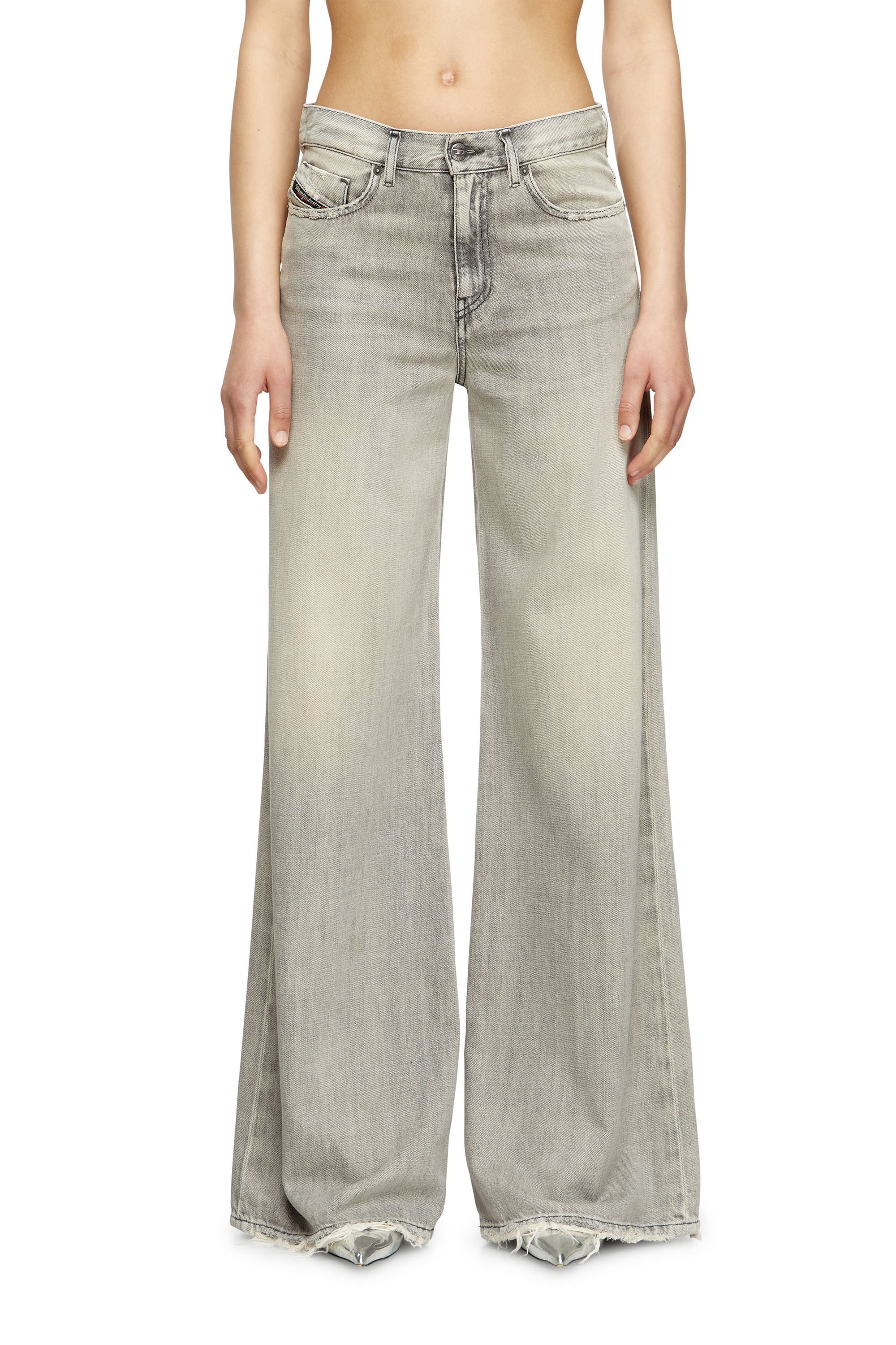 Diesel - Female's Flare Jeans 1978 D-Akemi 068RU, グレー - 3