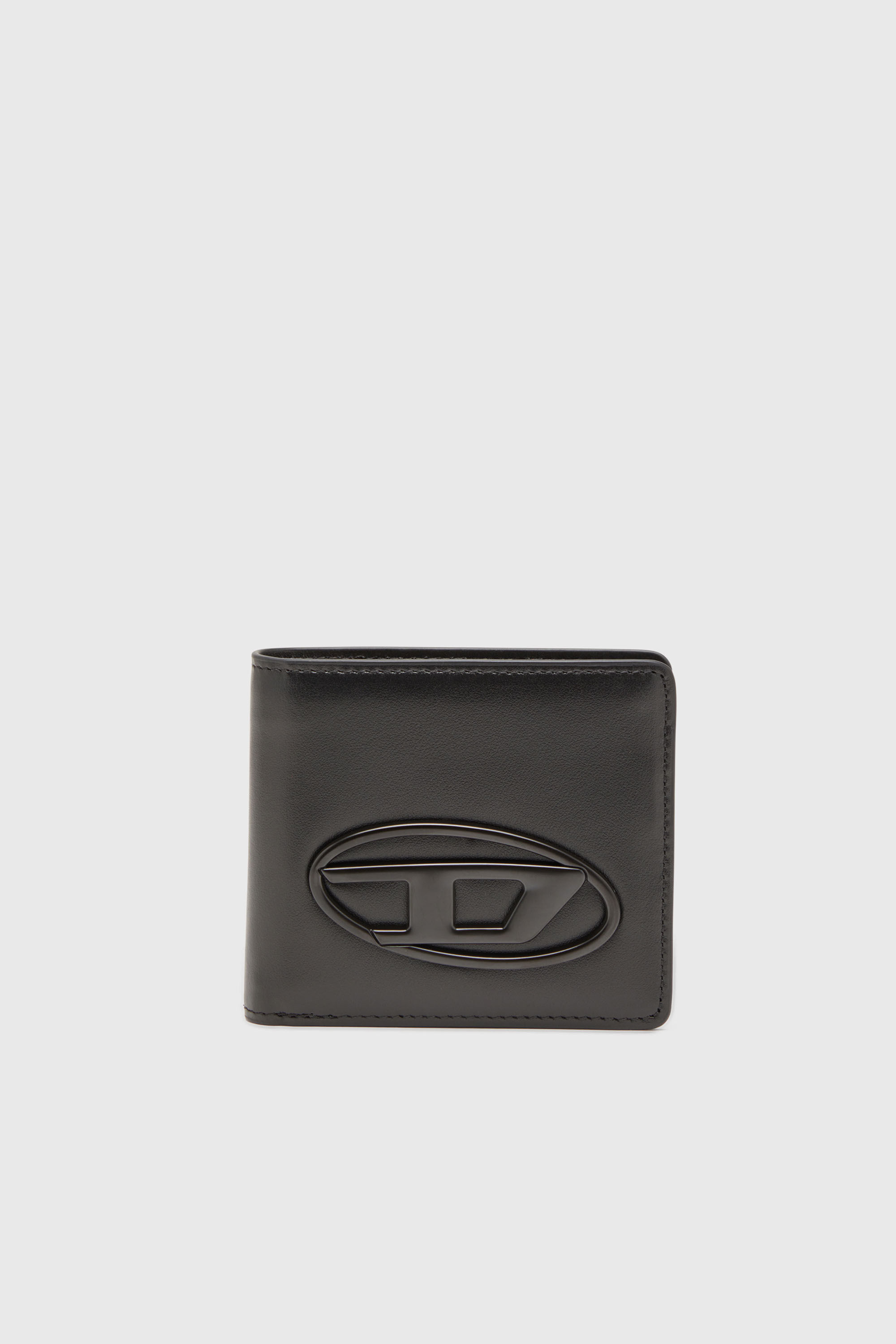 HOLI-D BI FOLD COIN S 3D Bi-fold wallet in leather｜ブラック
