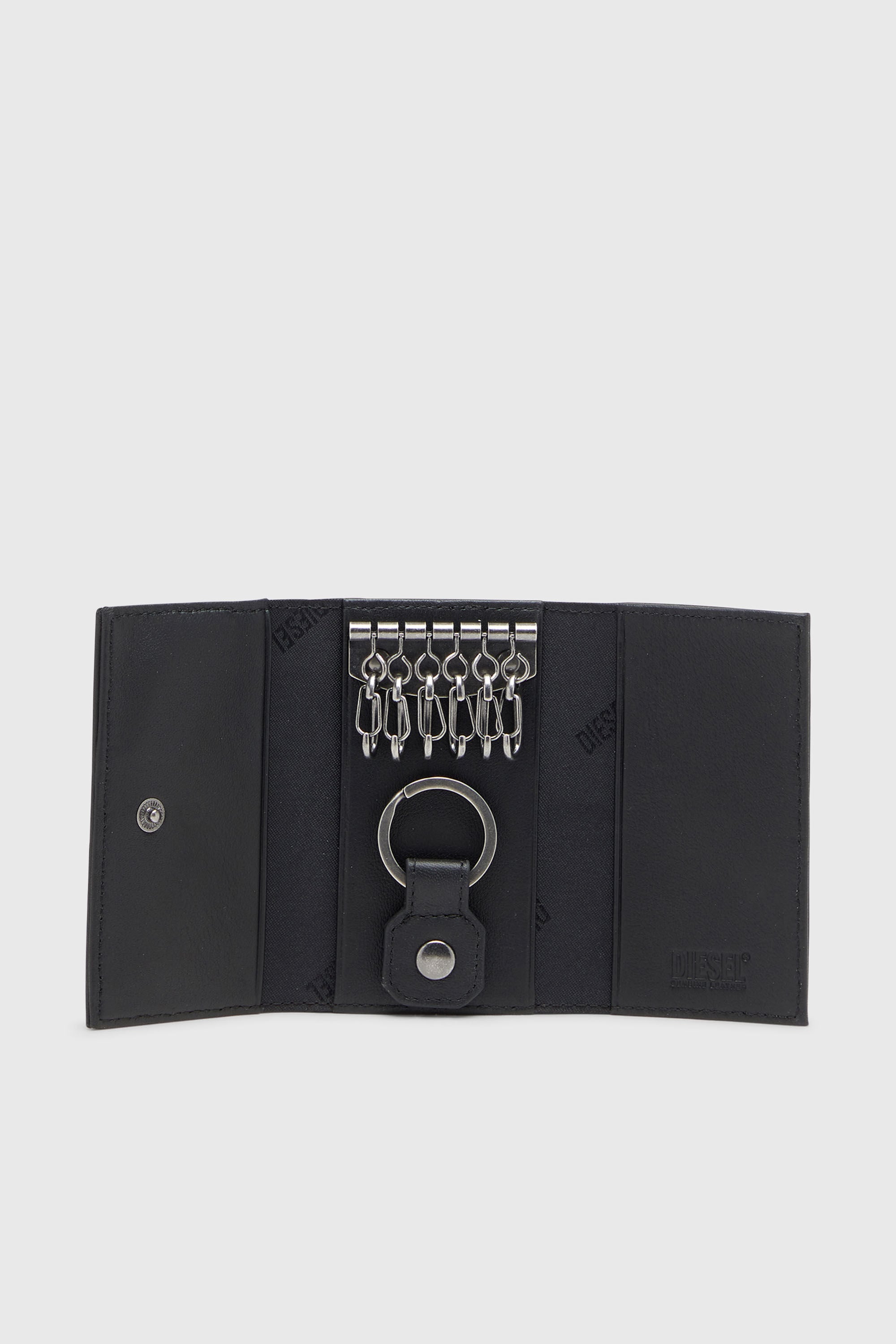 BISCOTTO KEY HOLDER キーケース｜ブラック｜ウィメンズ｜DIESEL