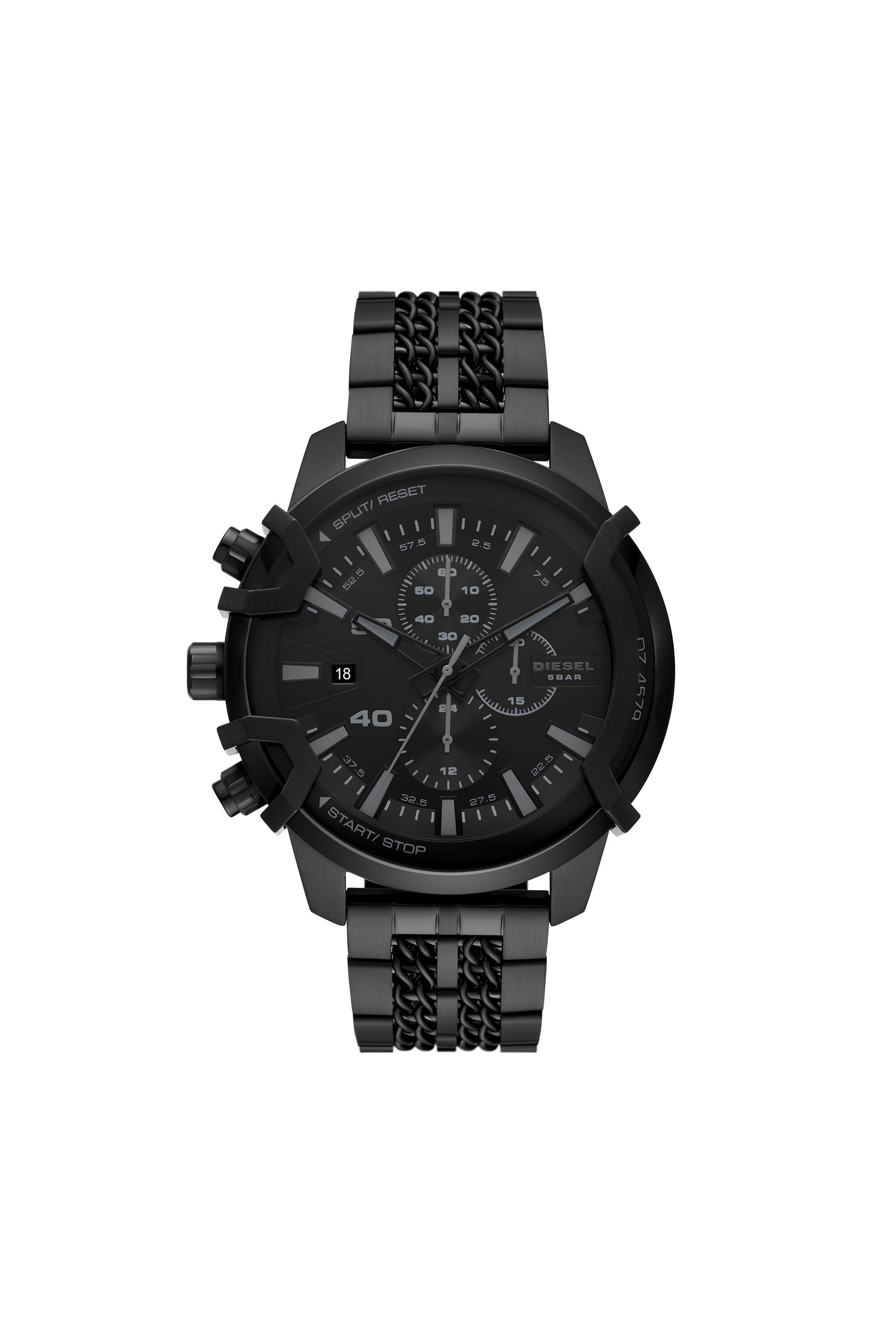 Diesel - DZ4579, Male's メンズ ウォッチ アナログ in ブラック - 1